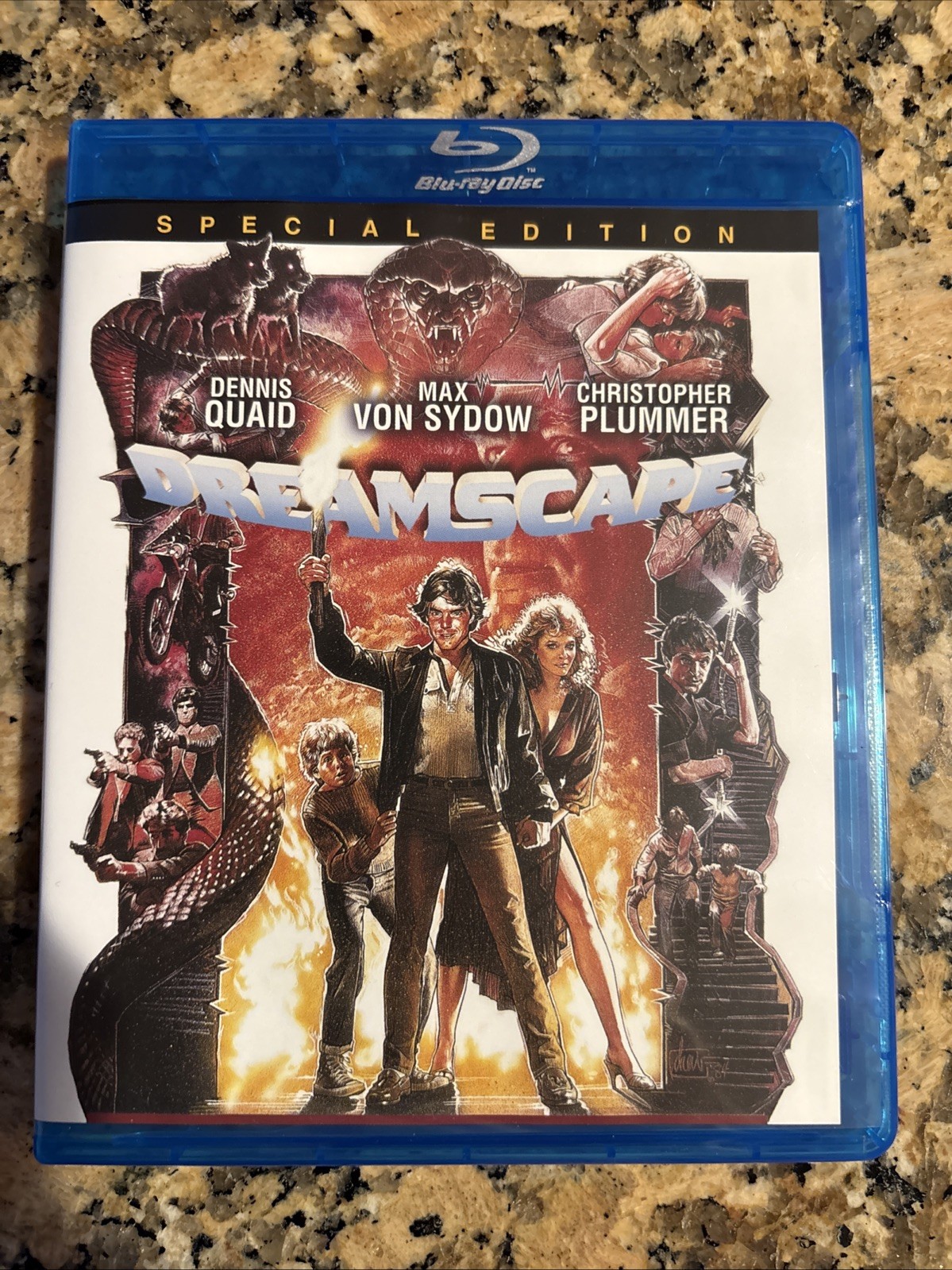 Dreamscape (Blu-ray, 1984) – Dennis Quaid, Max Von Sydow, & Kate Capshaw Sci Fi