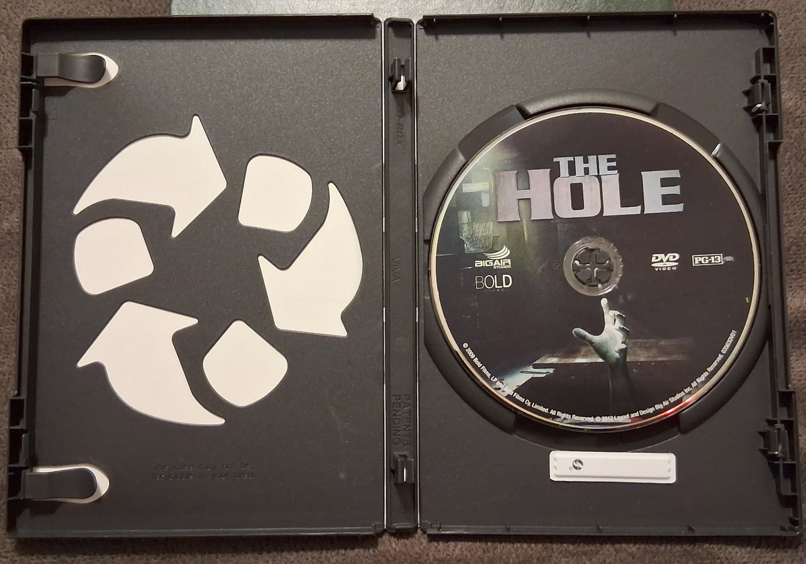 TESTED The Hole DVD 2009 Joe Dante Horror Widescreen PG-13