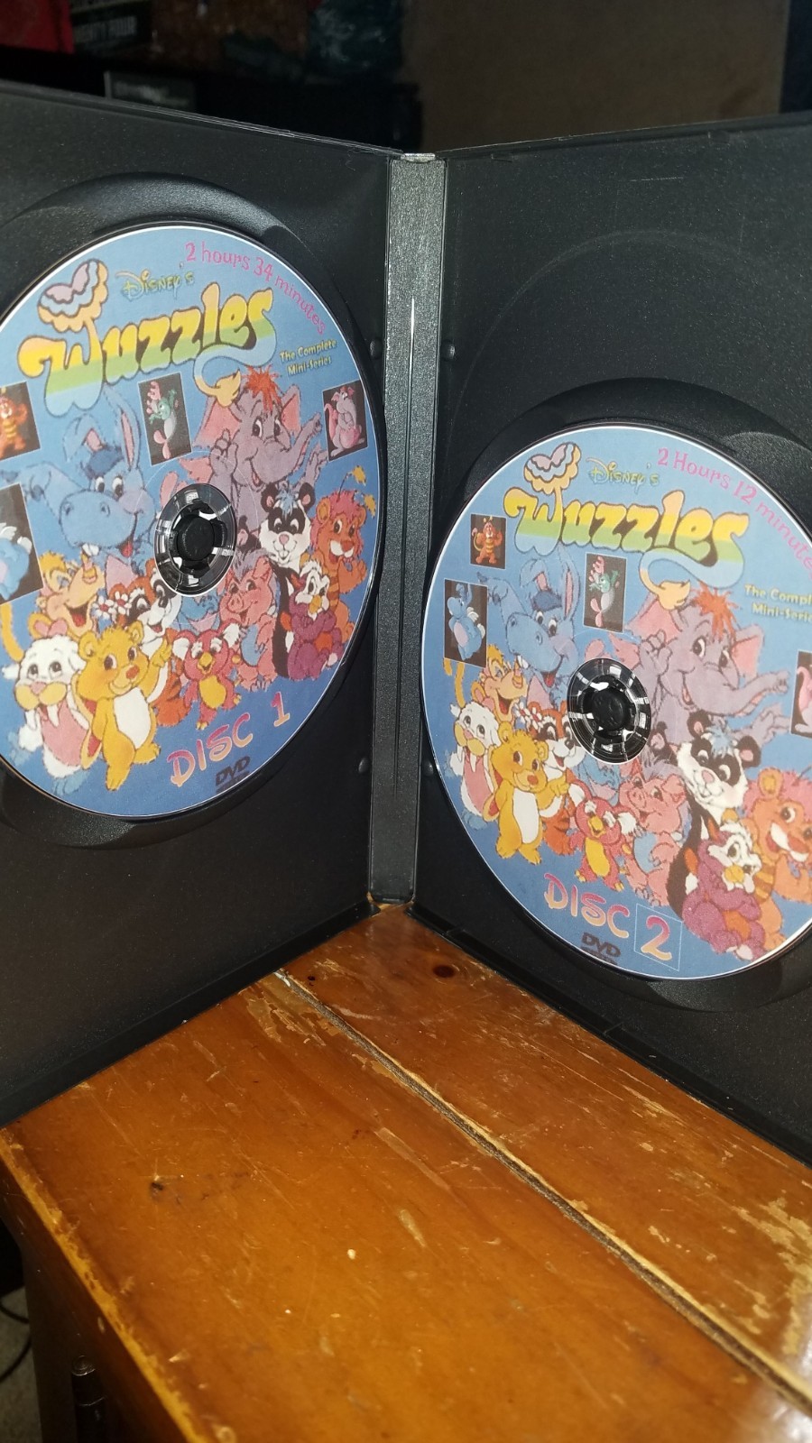 1985 Disney Wuzzles Complete TV Mini Series DVD s