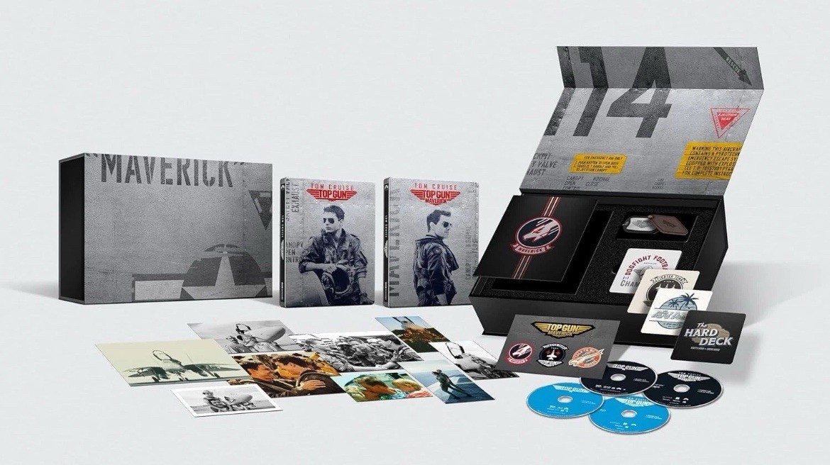 Top Gun: 2-Movie Collection Limited Edition Steelbook (4K UHD+BD+Digital+Extras)