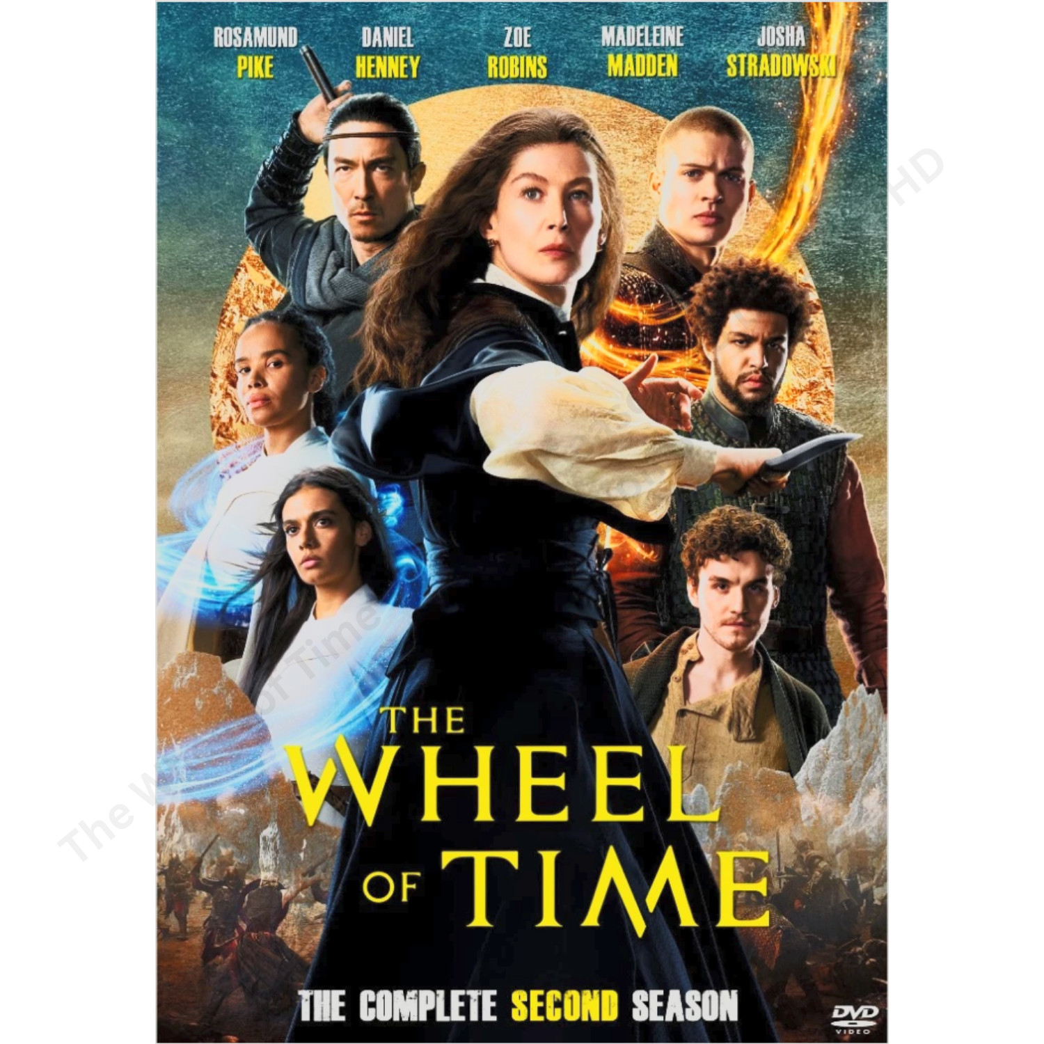 The Wheel of Time TV Series Season 1-3 DVD Full HD English All Region Set
