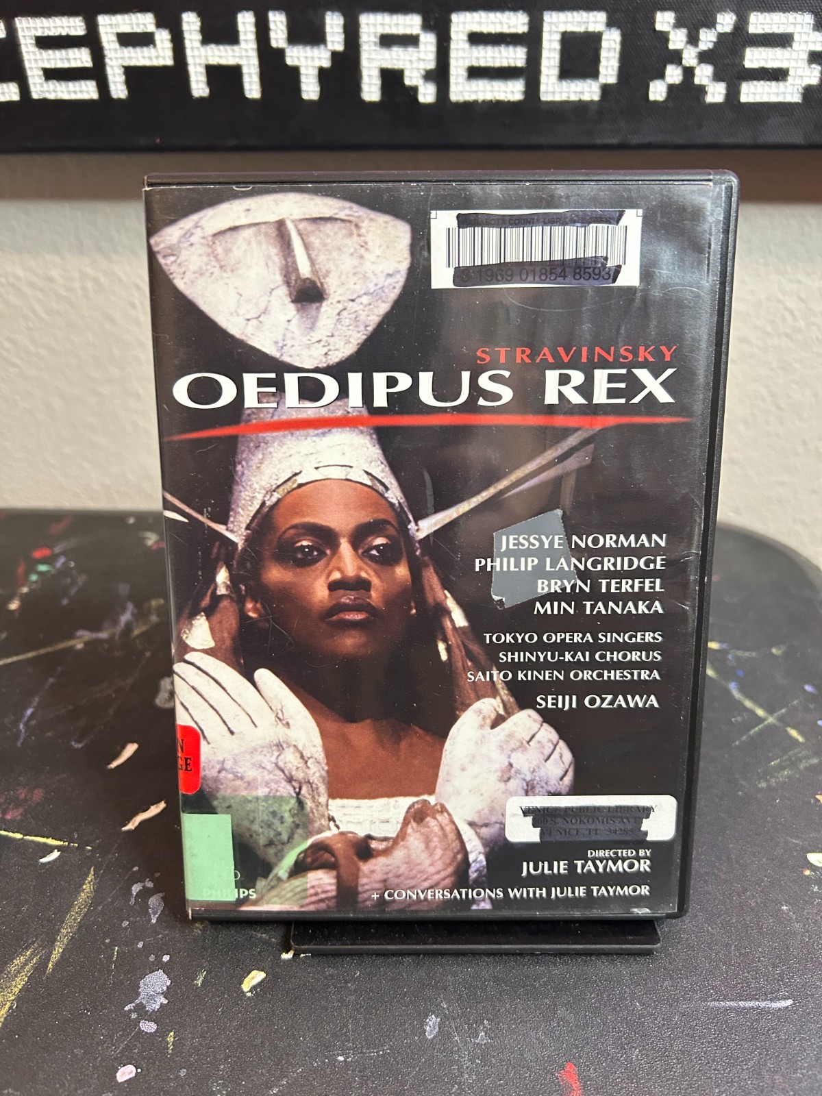 Oedipus Rex: Stravinsky (2005 DVD) Opera, RARE, W/INSERT! REGION FREE NTSC