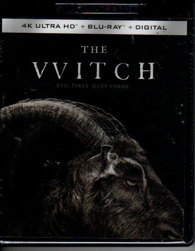 The Witch (4K Ultra HD + Blu-ray + Digital Code, 2016) (Anya Taylor-Joy) NEW
