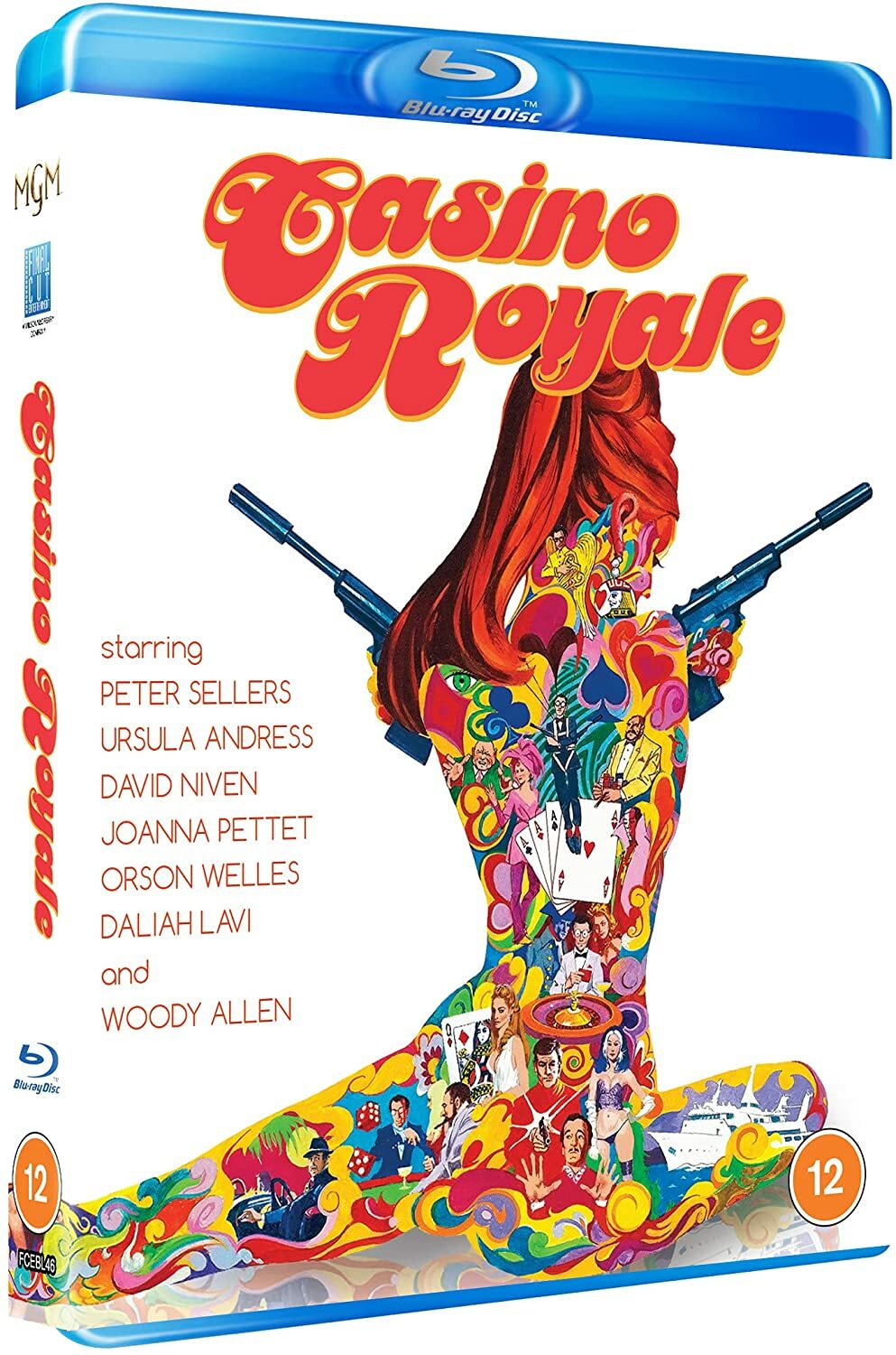 Casino Royale (1967) Peter Sellers Blu-Ray with slipcover NEW (USA Compatible)