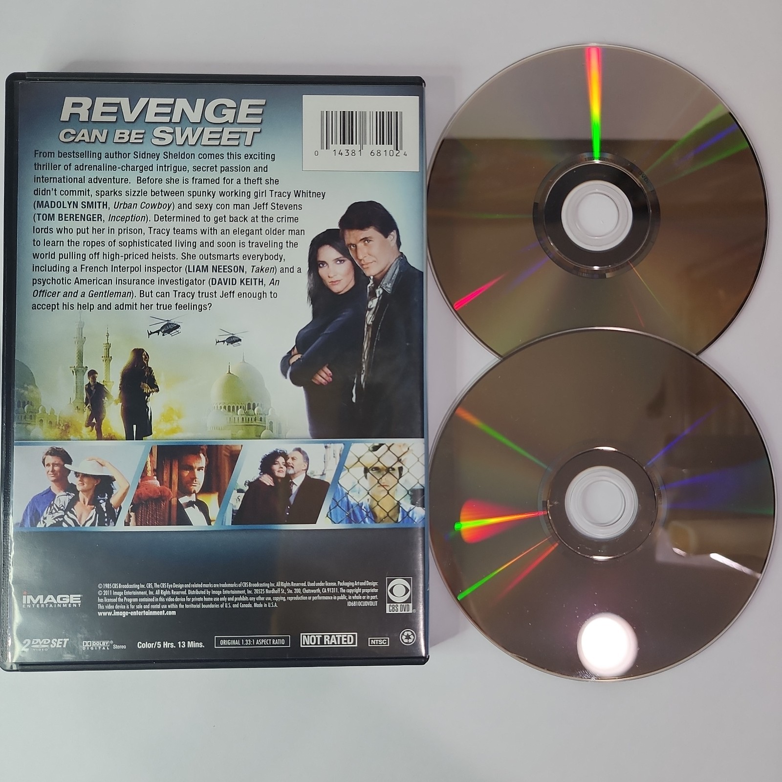 1985 CBS DVD Sidney Sheldon’s If Tomorrow Comes TV Mini Series DVD Liam Neeson