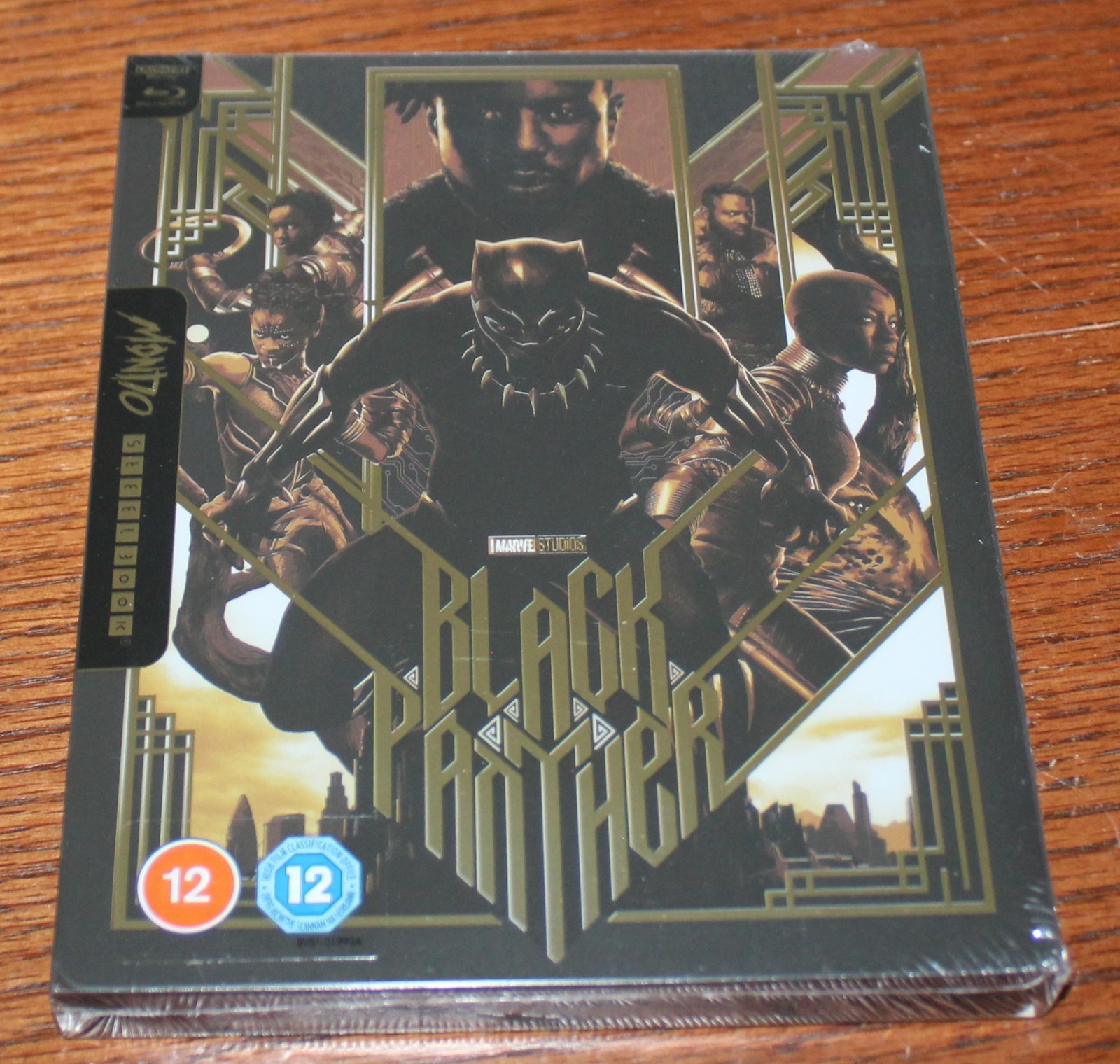 Black Panther: Mondo X STEELBOOK EDITION(4K, Blu-ray) [UK Import] OOP, Brand New