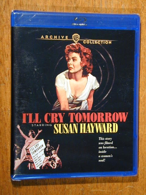 I’LL CRY TOMORROW 1955 BLU RAY BRAND NEW SEALED SUSAN HAYWARD WARNER ARCHIVE