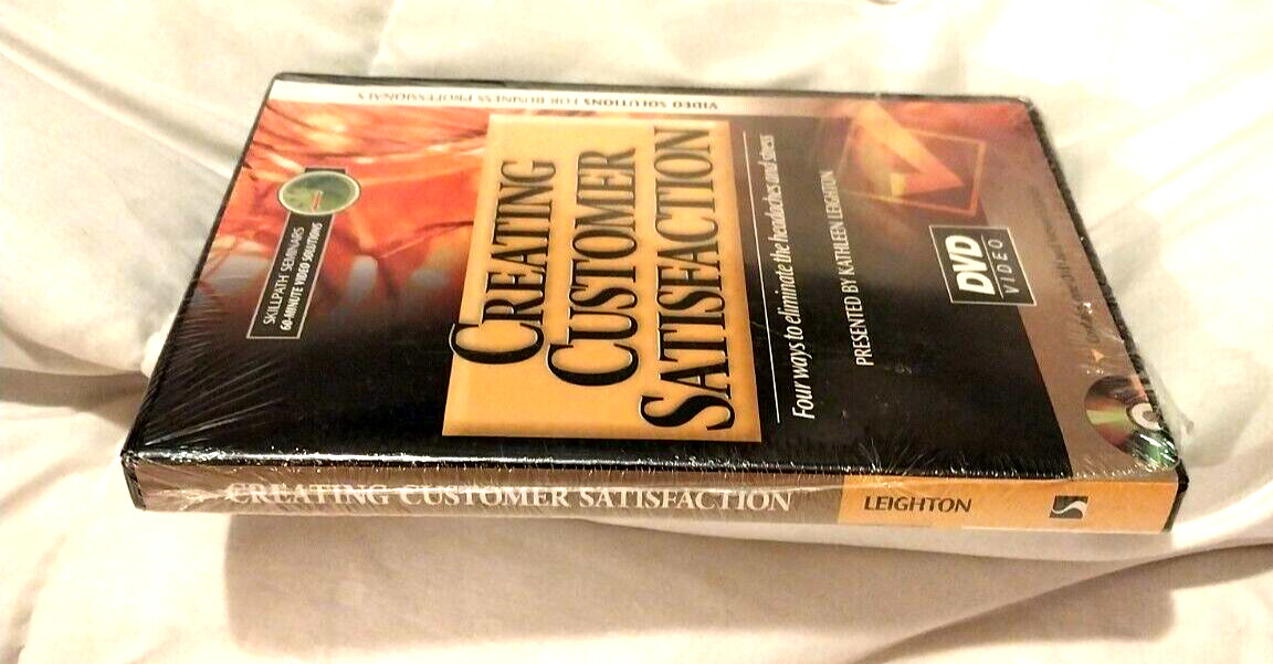 Creating Customer Satisfaction – SKILLPATH SEMINARS DVD 2009 – New!