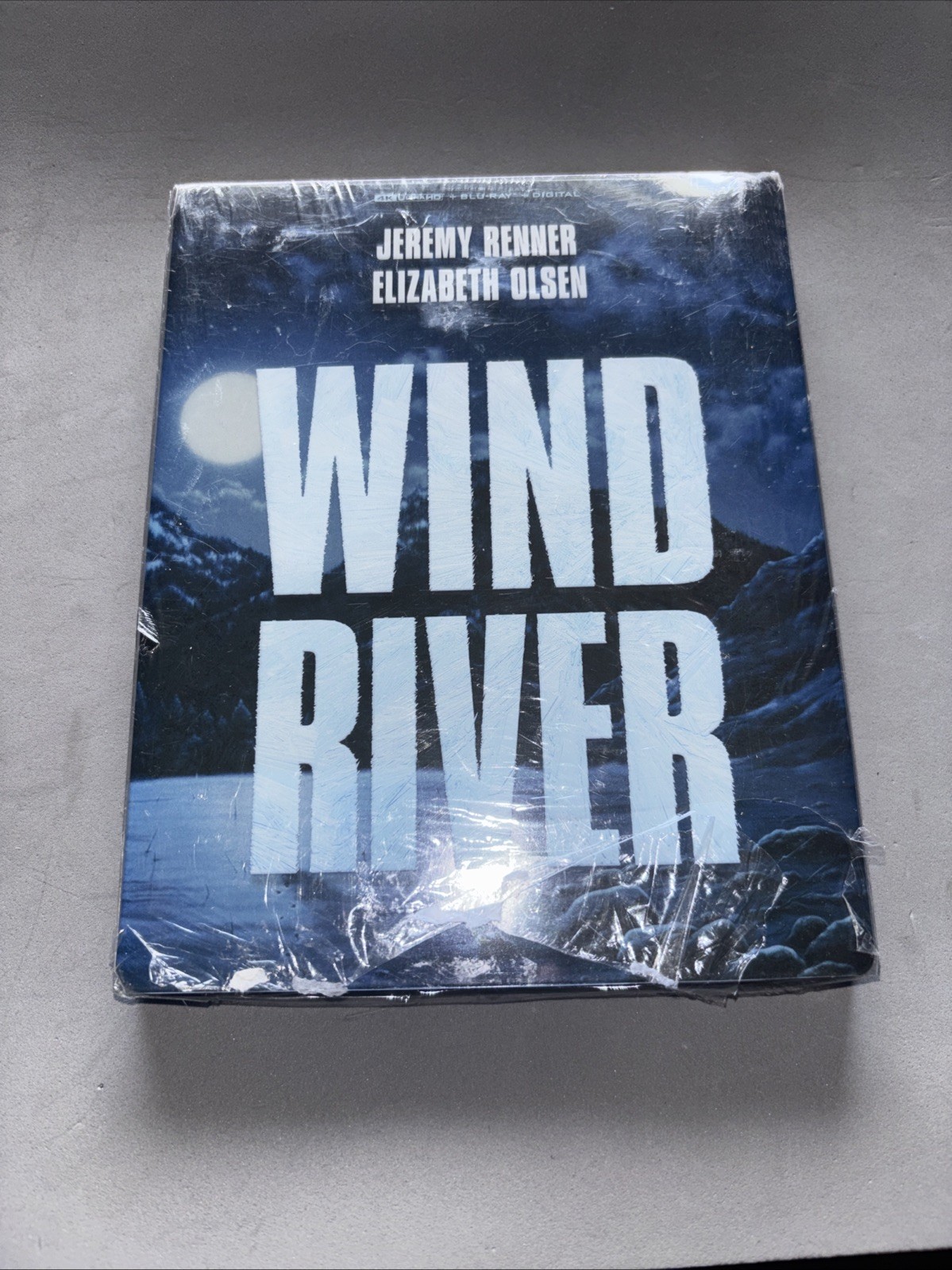 WIND RIVER 4K UHD HD BLU-RAY EXCLUSIVE STEELBOOK NEW Jeremy Renner