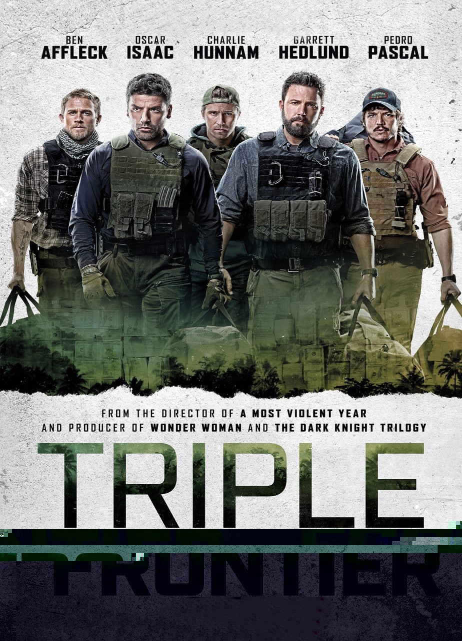 Triple Frontier (2019) DVD-R MOD Ben Affleck Oscar Isaac Action Thriller