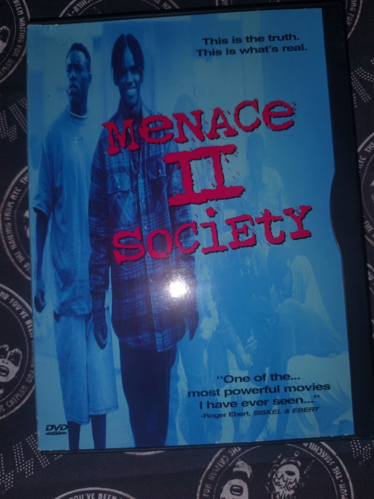 New Line Menace II Society DVD Tyrin Turner Drama Widescreen 1993 FAST S/H