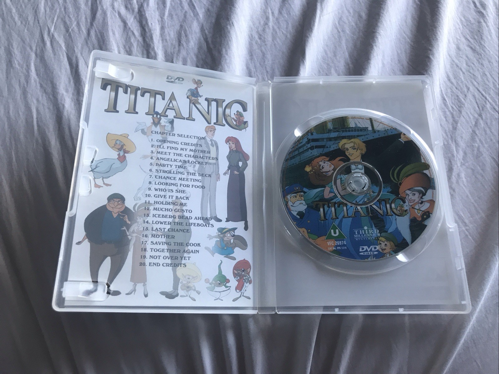 Titanic: The Legend Goes On DVD 2002 Official PAL Third Millennium RARE OOP