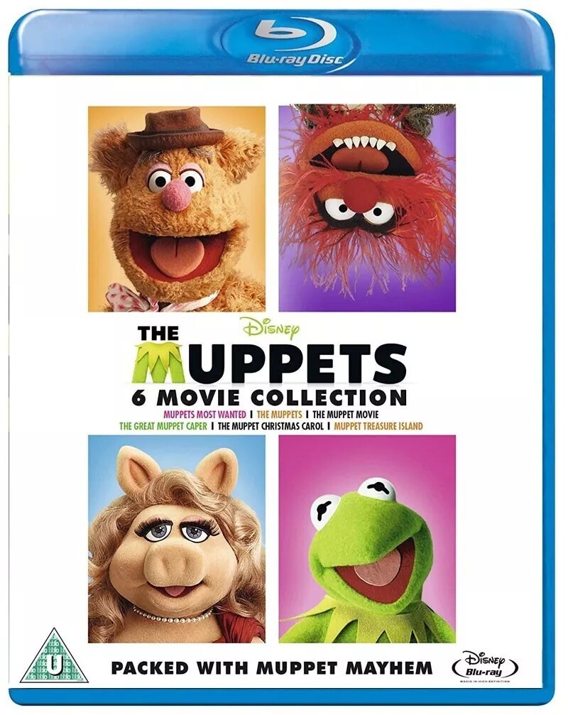 THE MUPPETS 6-Movie Collection Blu-Ray Set NEW (USA Compatible)