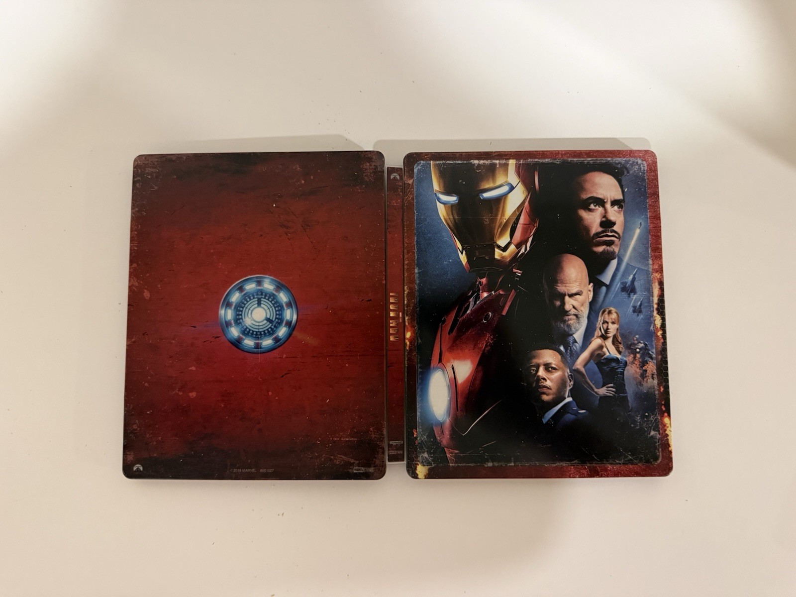 Iron Man Best Buy Steelbook 4K Ultra HD+Blu-ray. No Digital