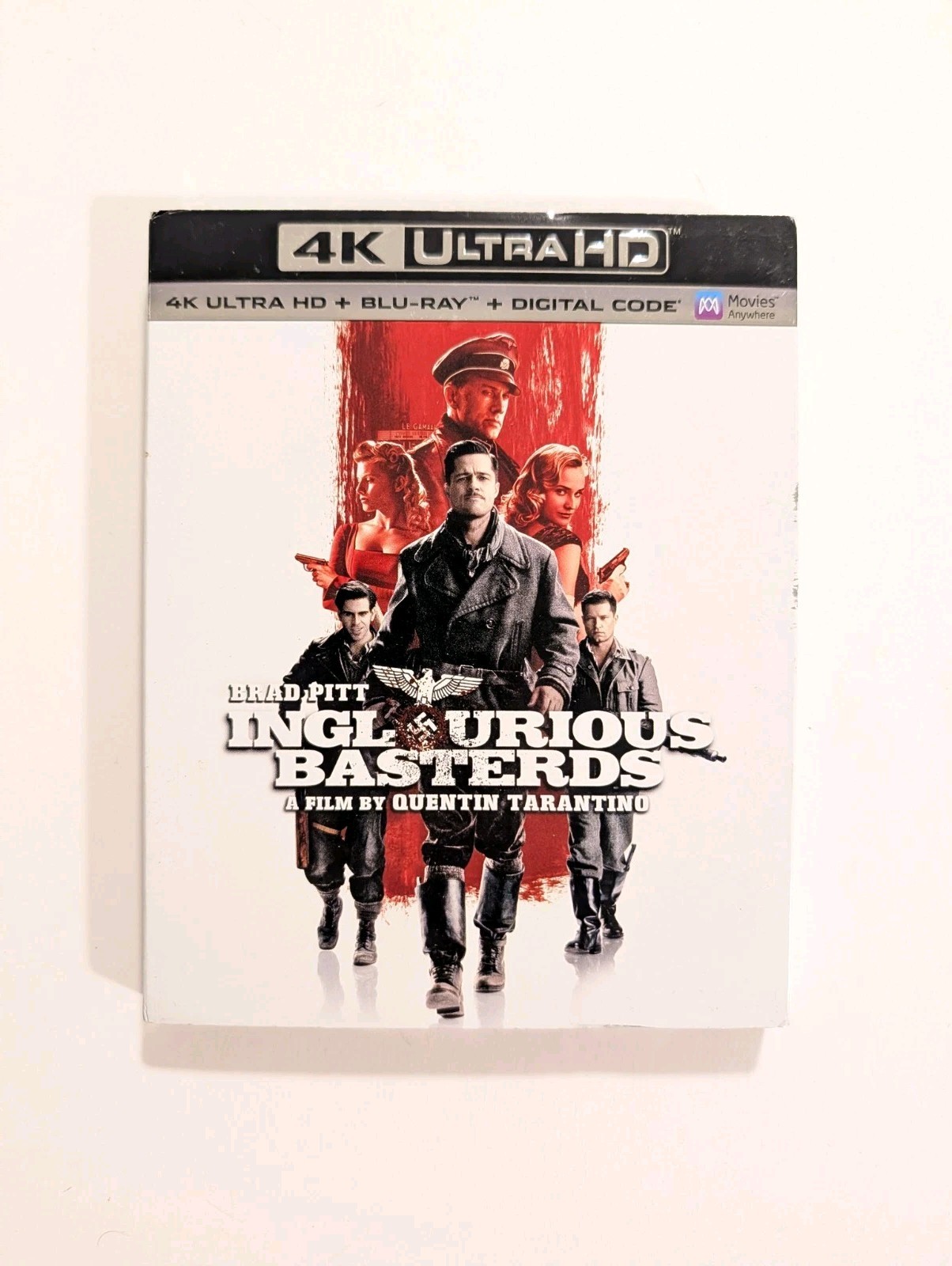 New SEALED! Inglourious Basterds (4K Ultra HD/Blu-ray, 2009) with OOP Slipcover
