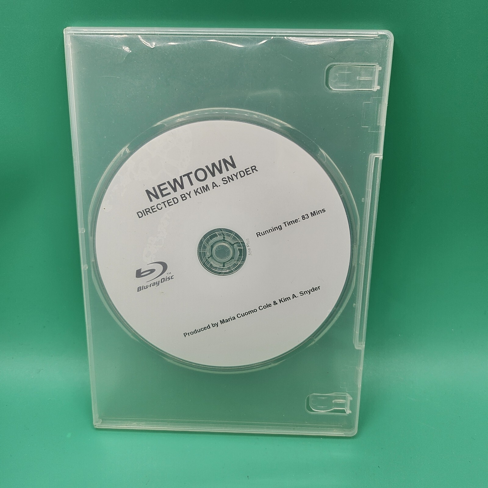 Newtown – Kim A. Snyder Blu-Ray RARE Movie Disc & Blank Case EXCELLENT CONDITION