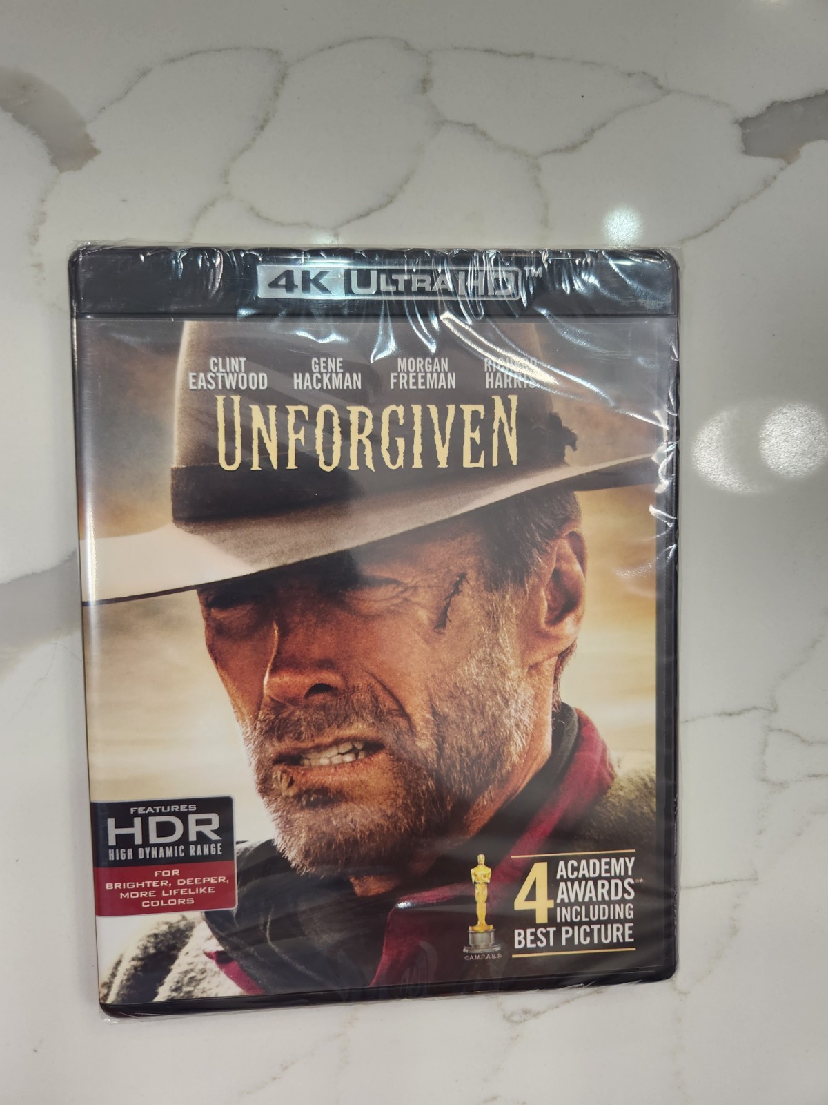 Unforgiven 4K UHD Blu-ray Clint Eastwood, New Sealed