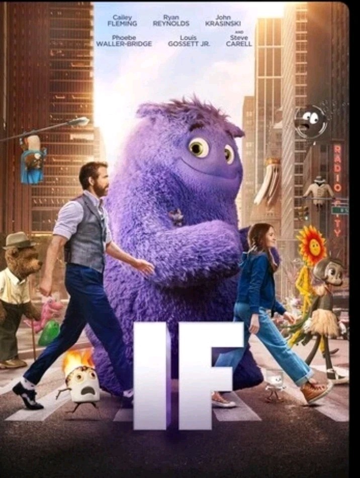IF (Imaginary Friends) DVD Good Ex Library Ships Free Ryan Reynolds