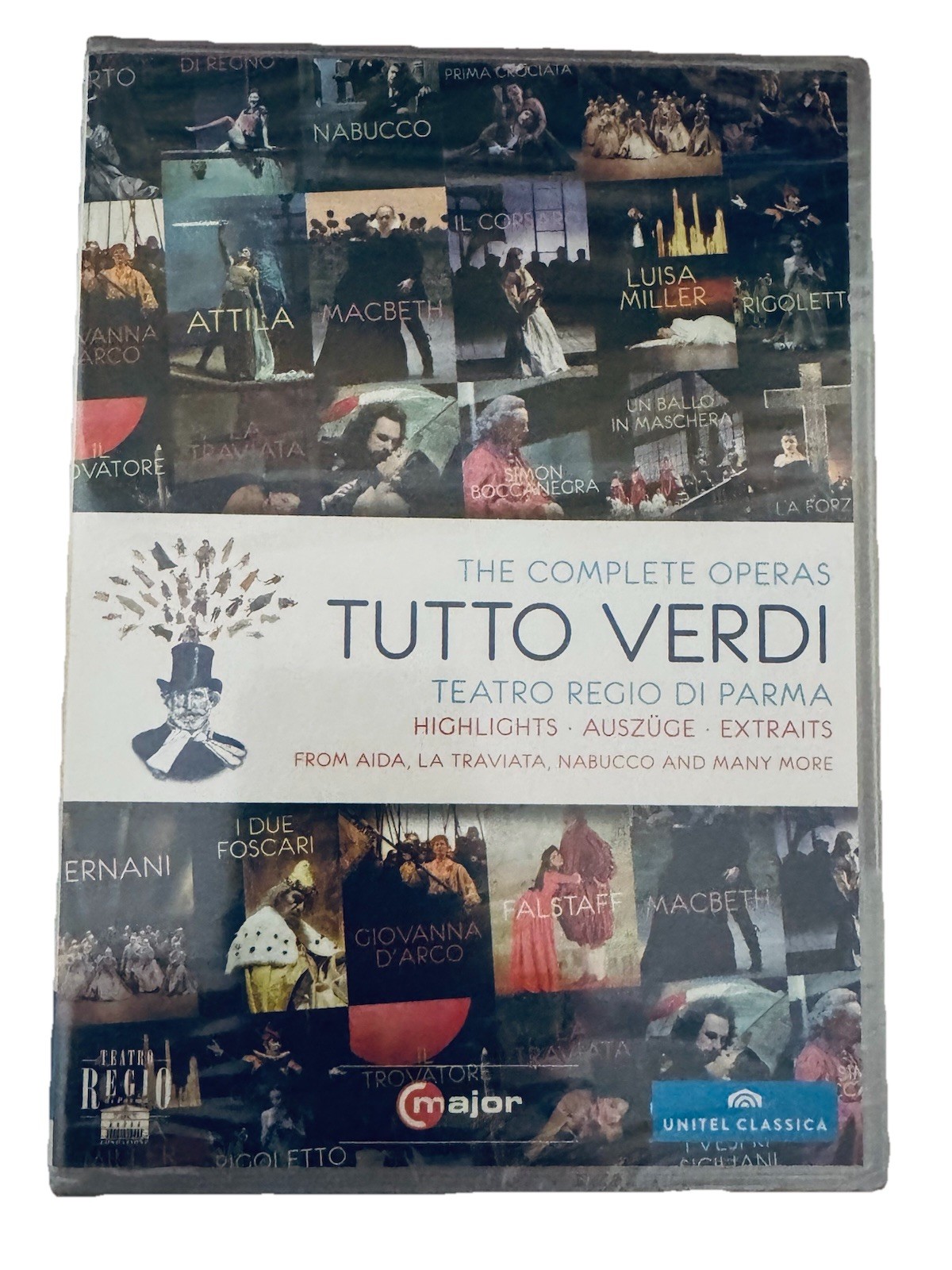 NEW SEALED TUTTO VERDI THE COMPLETE OPERAS TEATRO REGIO DI PARMA