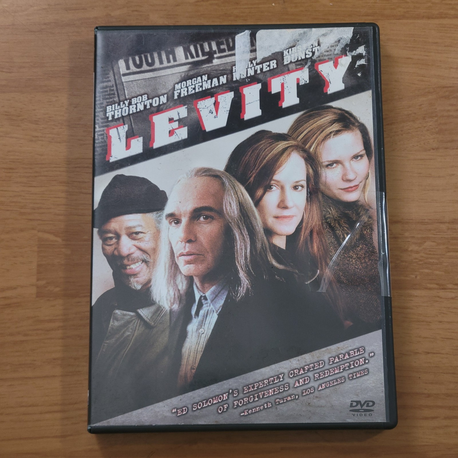 LEVITY (DVD) 2003 Billy Bob Thornton MORGAN FREEMAN Holly Hunter KIRSTEN DUNST –