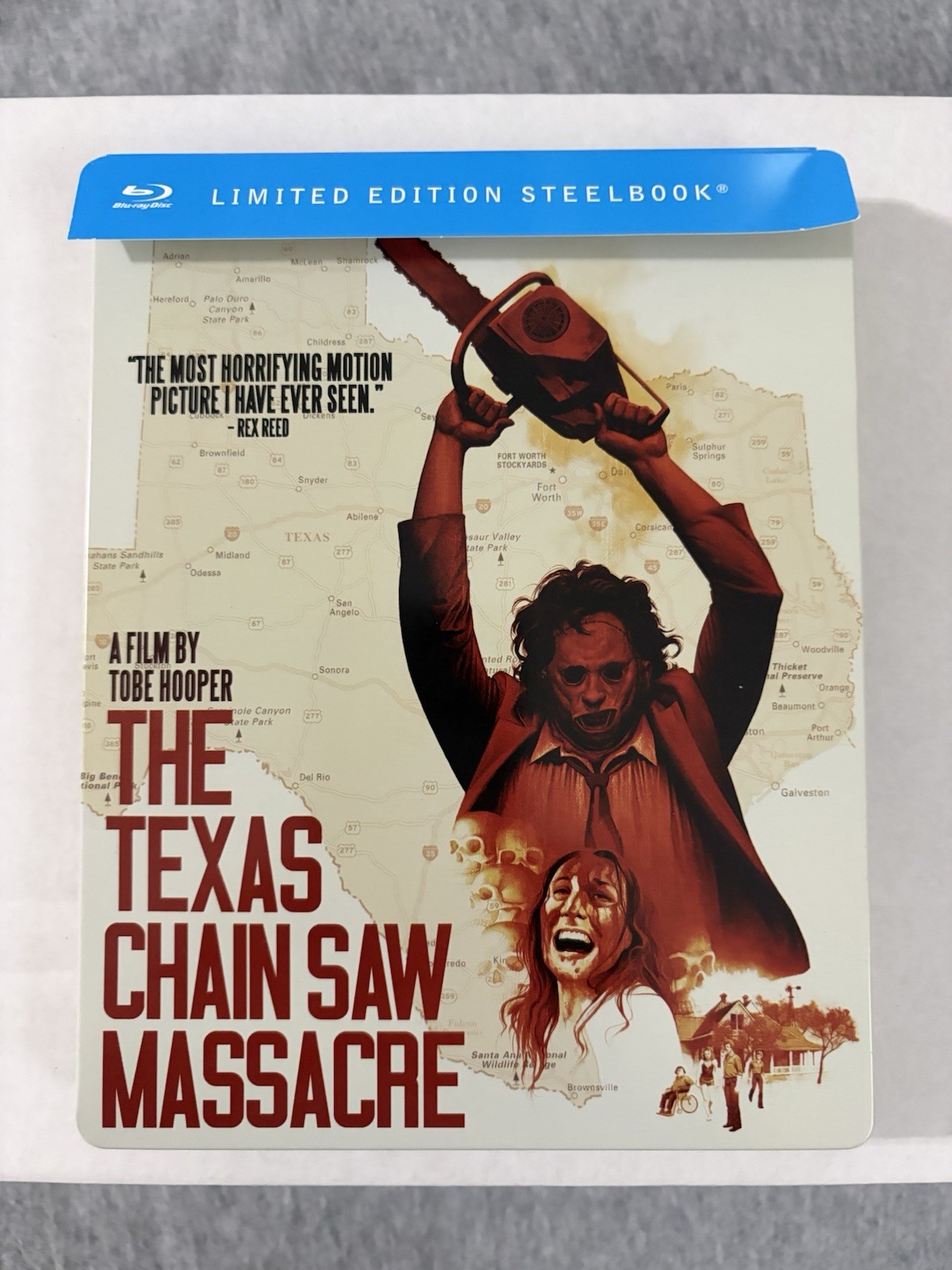 The Texas Chainsaw Massacre (1974) Limited Edition Steelbook Blu-Ray