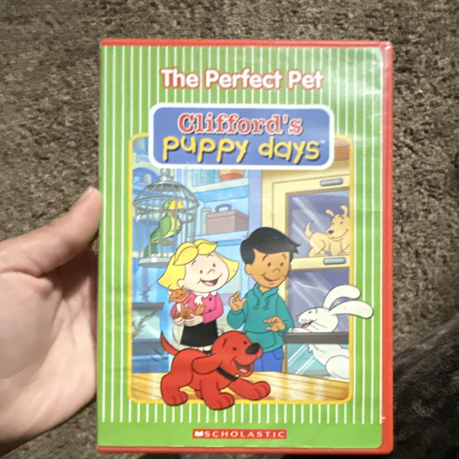 Clifford’s Puppy Days: The Perfect Pet DVD 2006 ~90 Min Direct-Play Scholastic