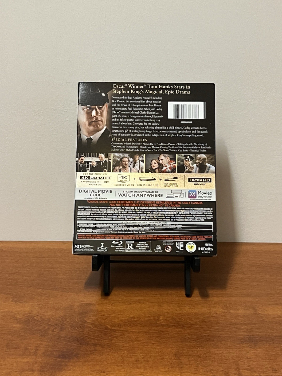 The Green Mile (4K UHD + Blu-ray + OOP Slipcover)