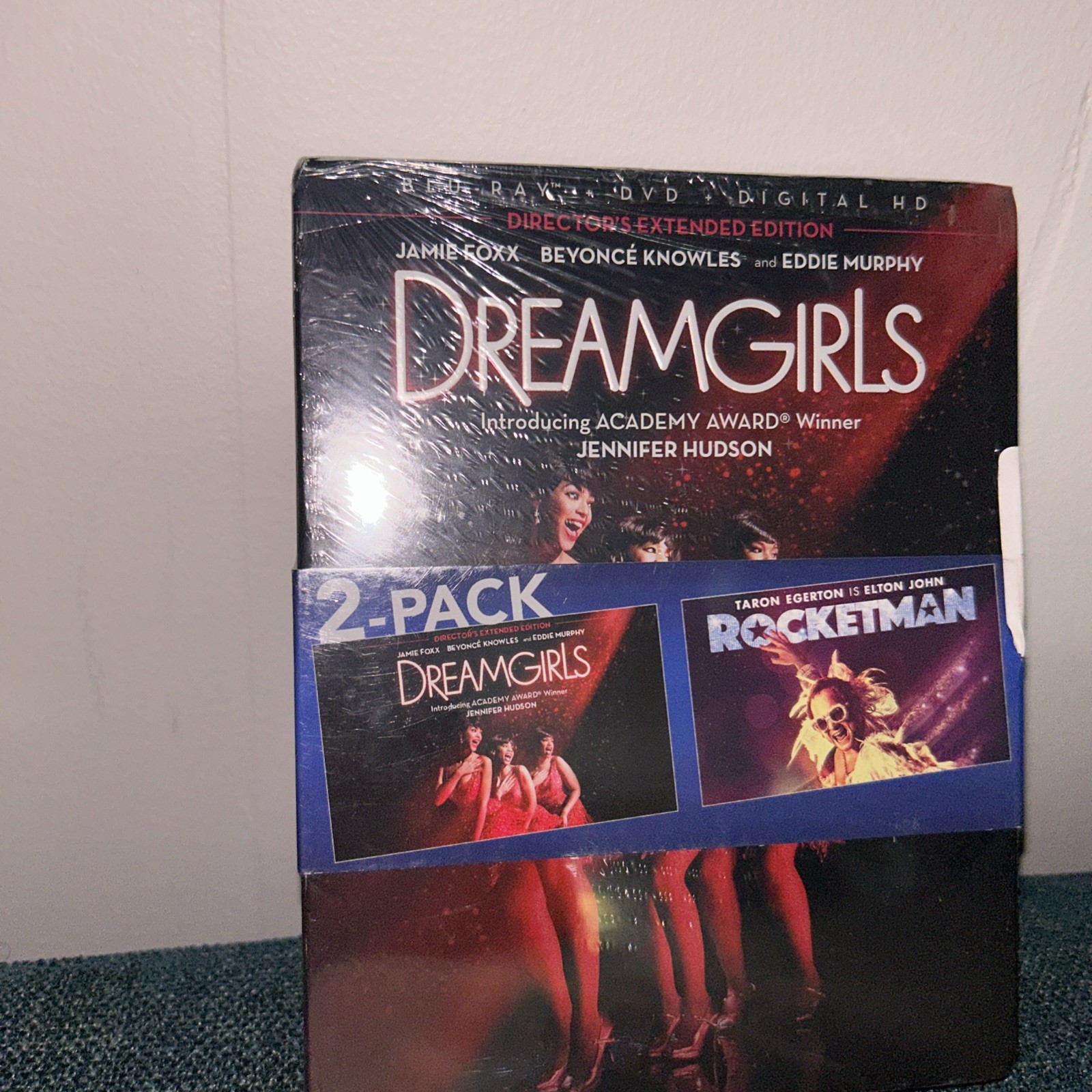 Dreamgirls (Director’s Extended Edit)+ Bonus Rocketman (Blu-ray + DVD + Digital)