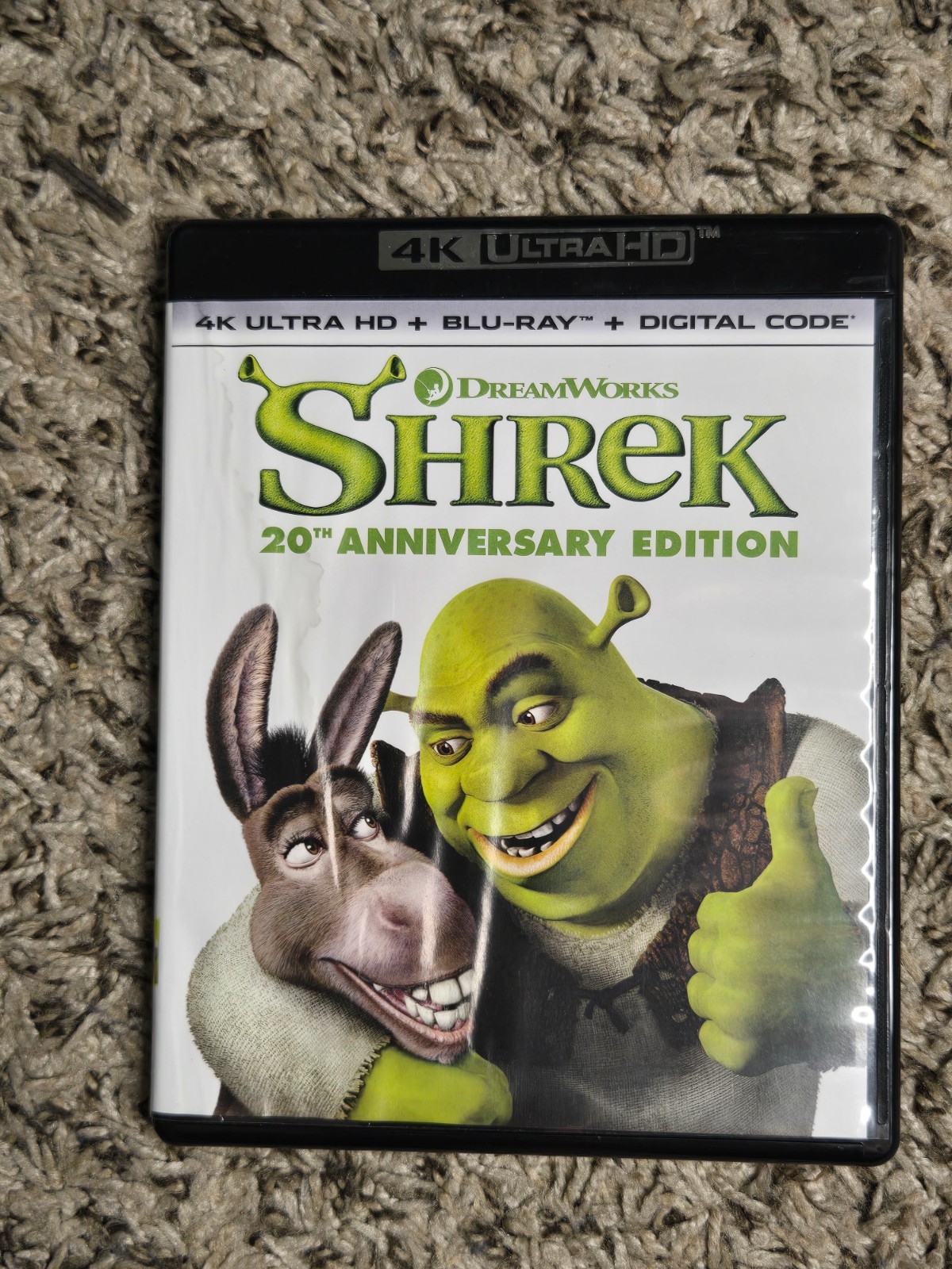 Shrek – 20th Anniversary Edition 4K Ultra HD + Blu-ray + Digital [4K UHD]