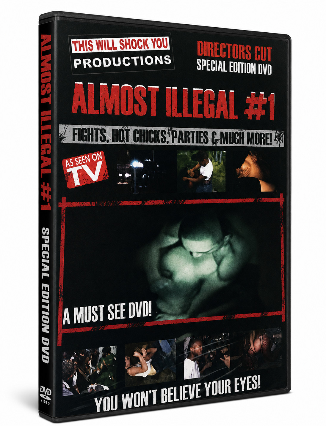 Almost Illegal #1 Director’s Cut Special Edition DVD Rare Y2K Collectible