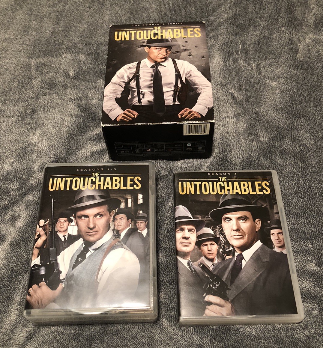 The Untouchables: Complete Series, Seasons 1-4 (DVD) 31-Disc Set