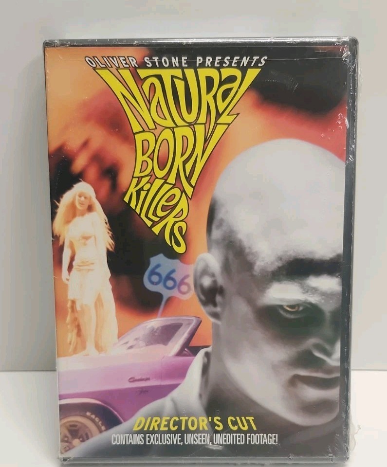 Natural Born Killers: Director’s Cut DVD includes Bonus Footage New & Sealed