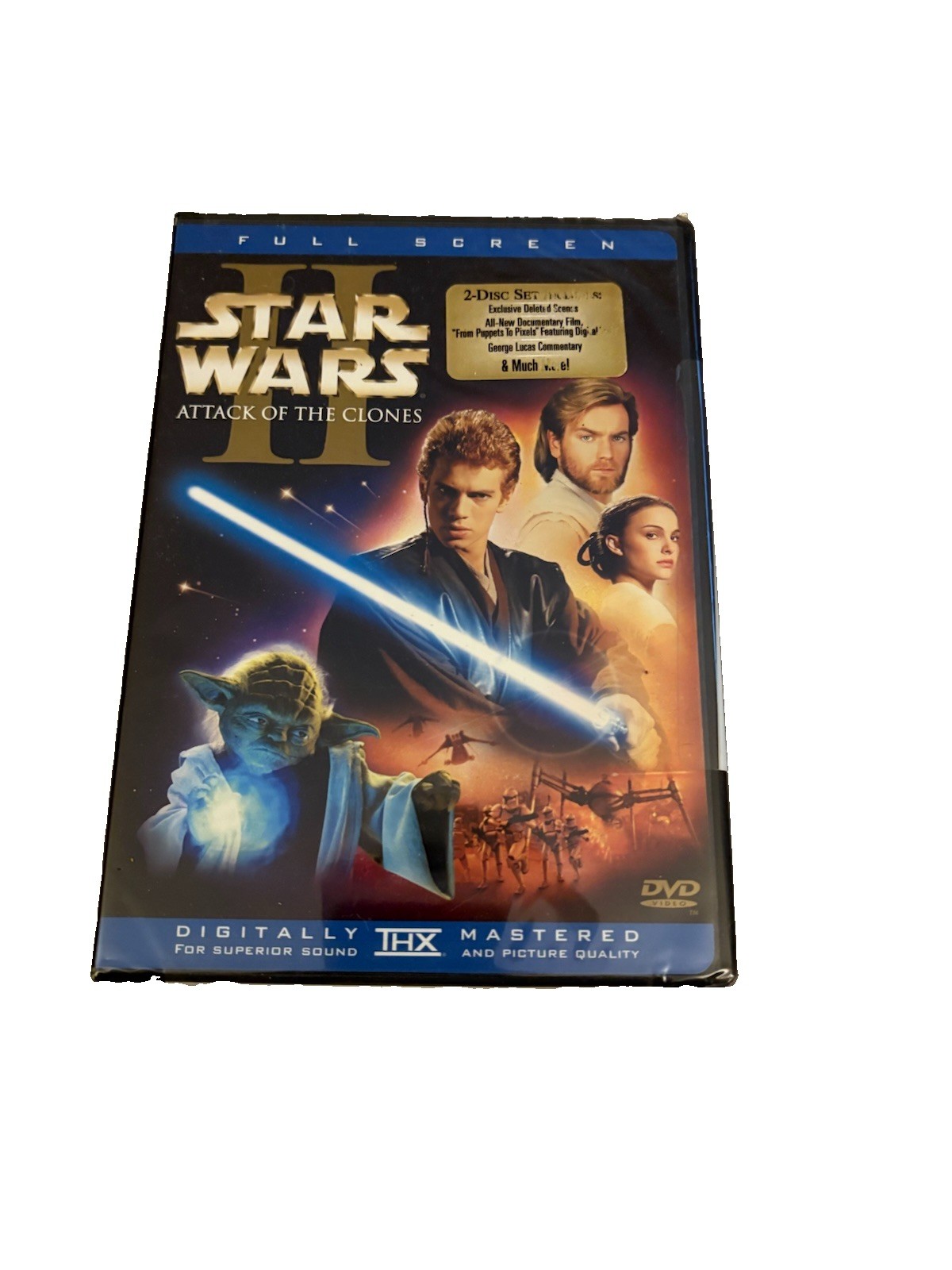 Star Wars, Episode II: Attack of the Clones DVD – Fullscreen