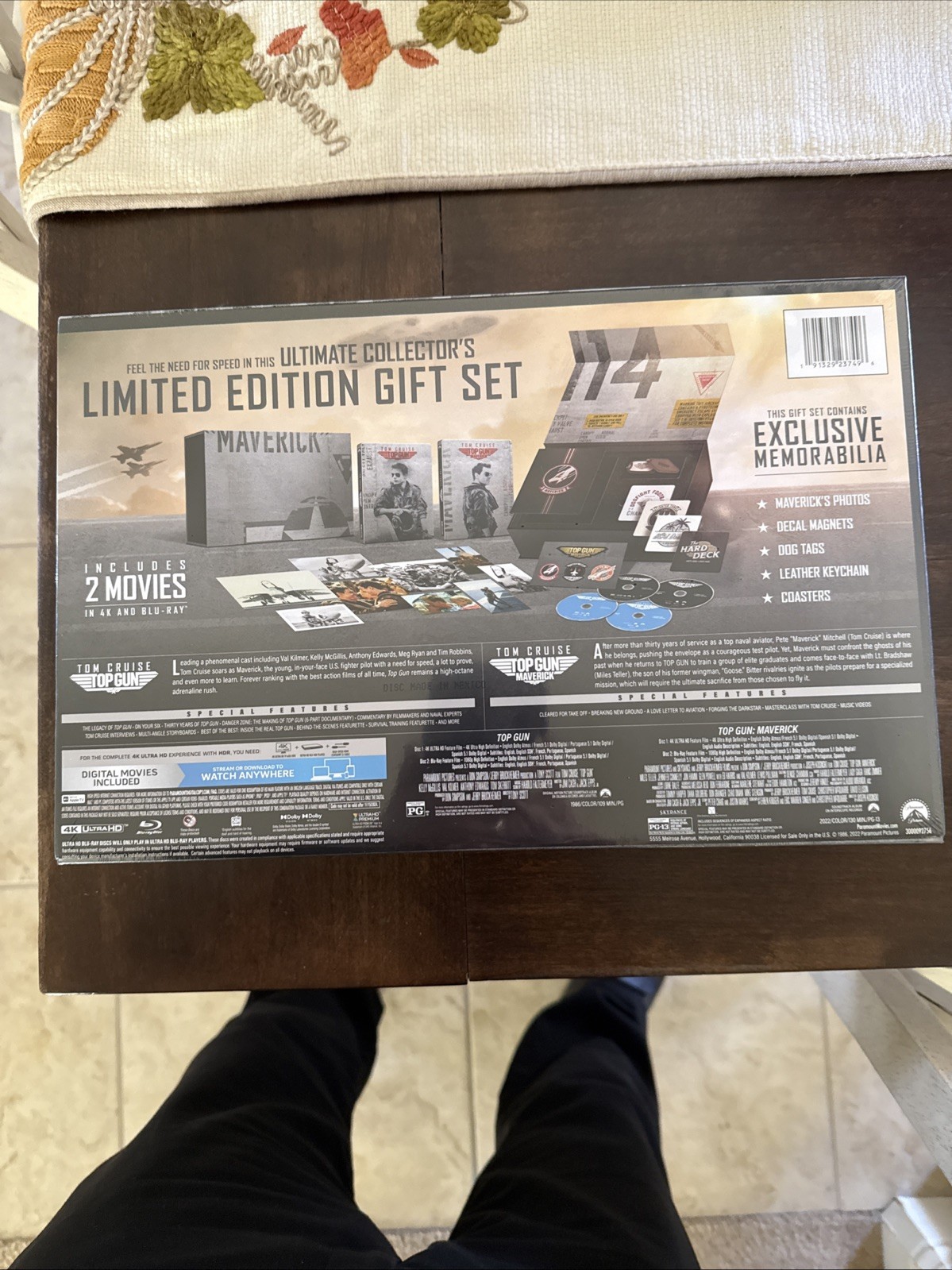 Top Gun: Maverick 2-Movie (4K UHD+Blu-ray+Digital Code) Limited Edition Gift Set