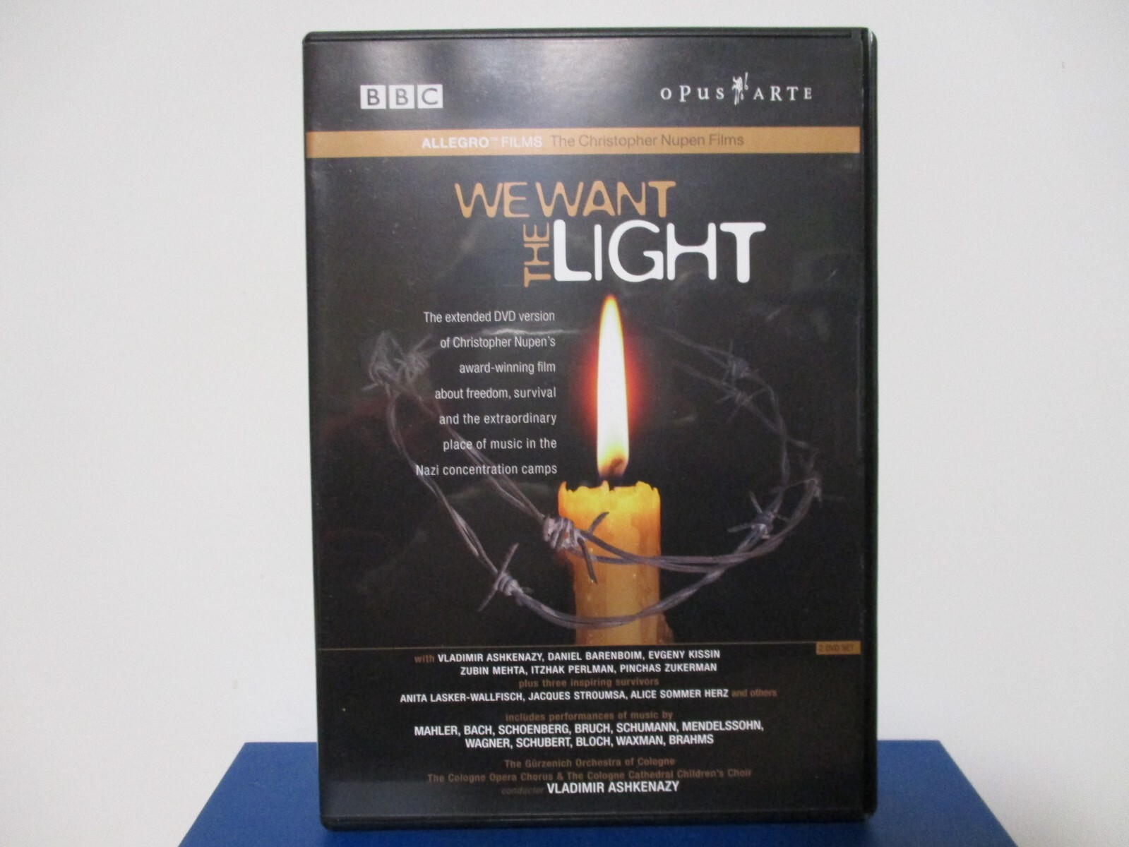 We Want The Light – 2 DVD Set – MINT condition – ED22-523
