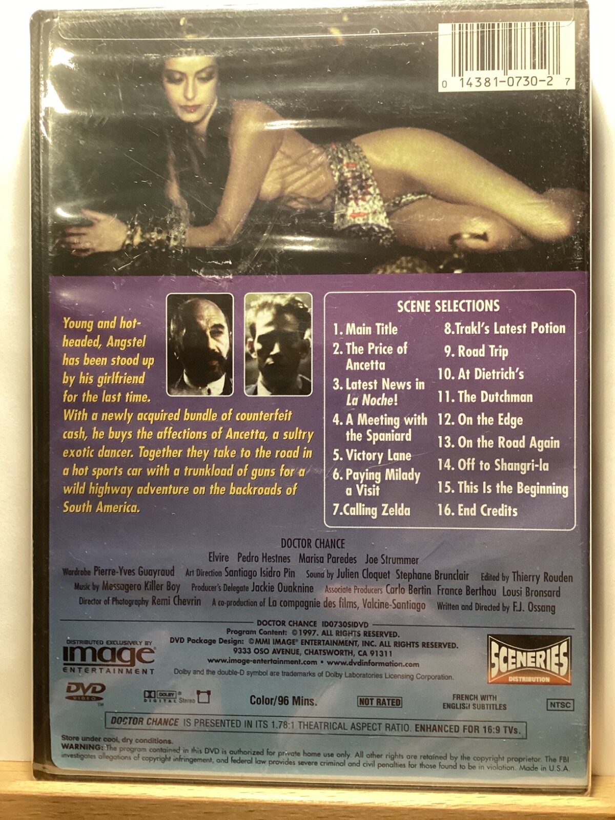 Doctor Chance (DVD, 2001) Elvira – Pedro Hestnes – FRENCH W/ENGLISH SUBTITLES