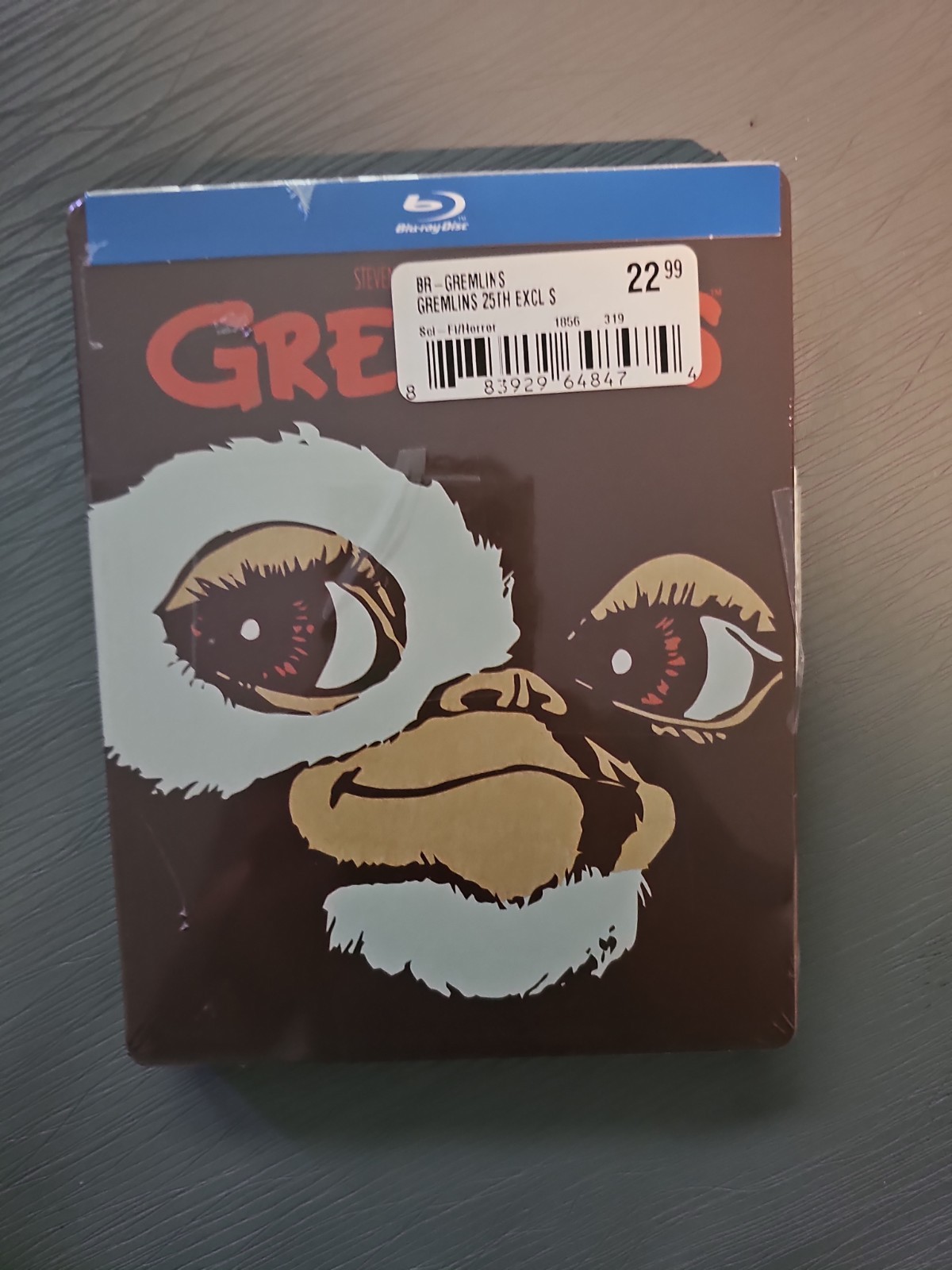 GREMLINS BLU-RAY Steelbook Steven Spielberg Brand New! Sealed – Limited