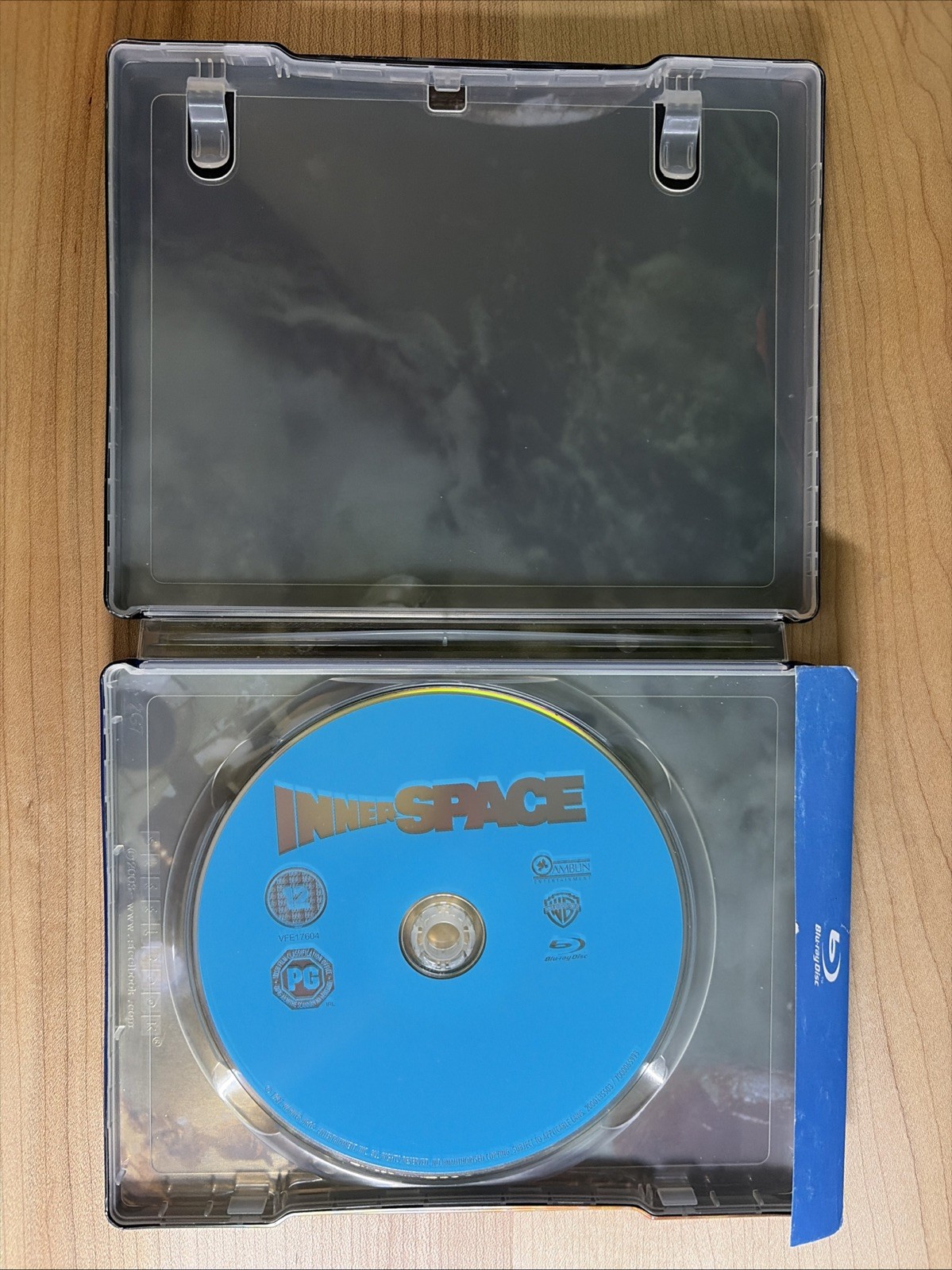 Innerspace Blu Ray Steelbook Zavvi Exclusive Joe Dante Steven Spielberg 1987