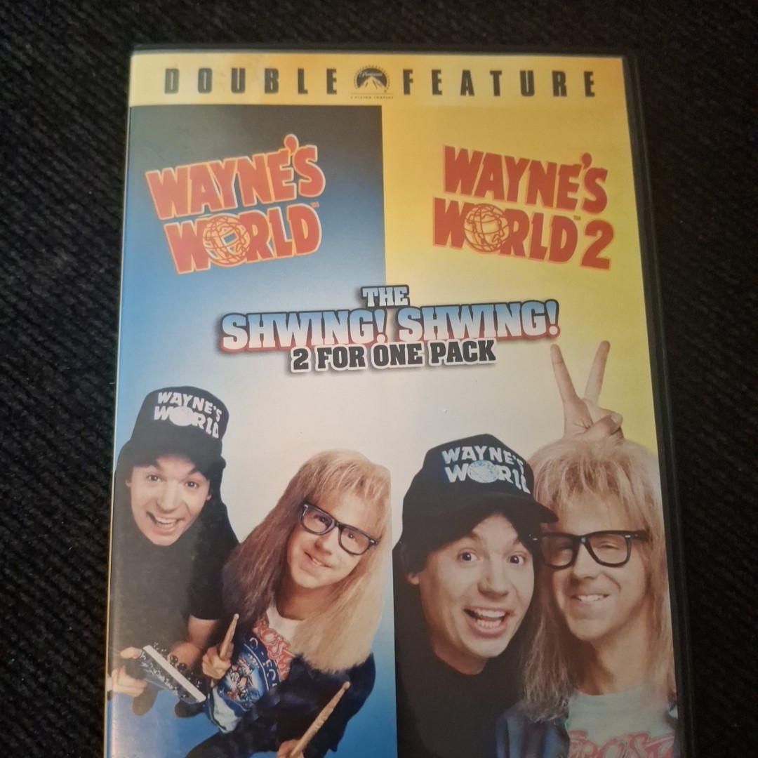 Wayne’s World Double Feature I & II (DVD, 2-Movie Set) Comedy