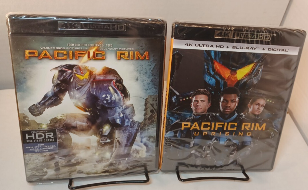 Pacific Rim + Pacific Rim Uprising (4KUHD) NEW (Sealed)-Shipping with Tracking