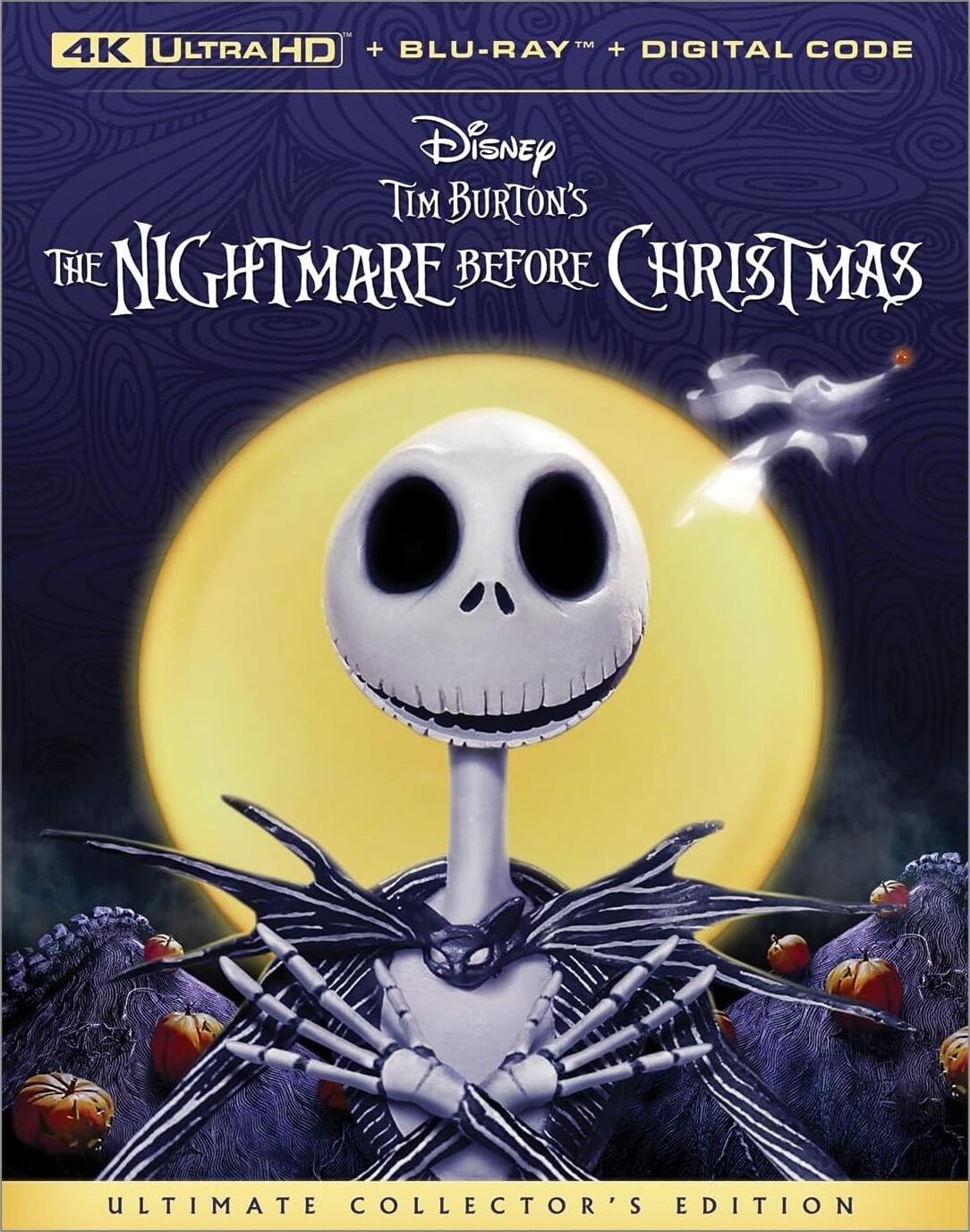 The Nightmare Before Christmas (4K / Blu-ray + Digital) NEW