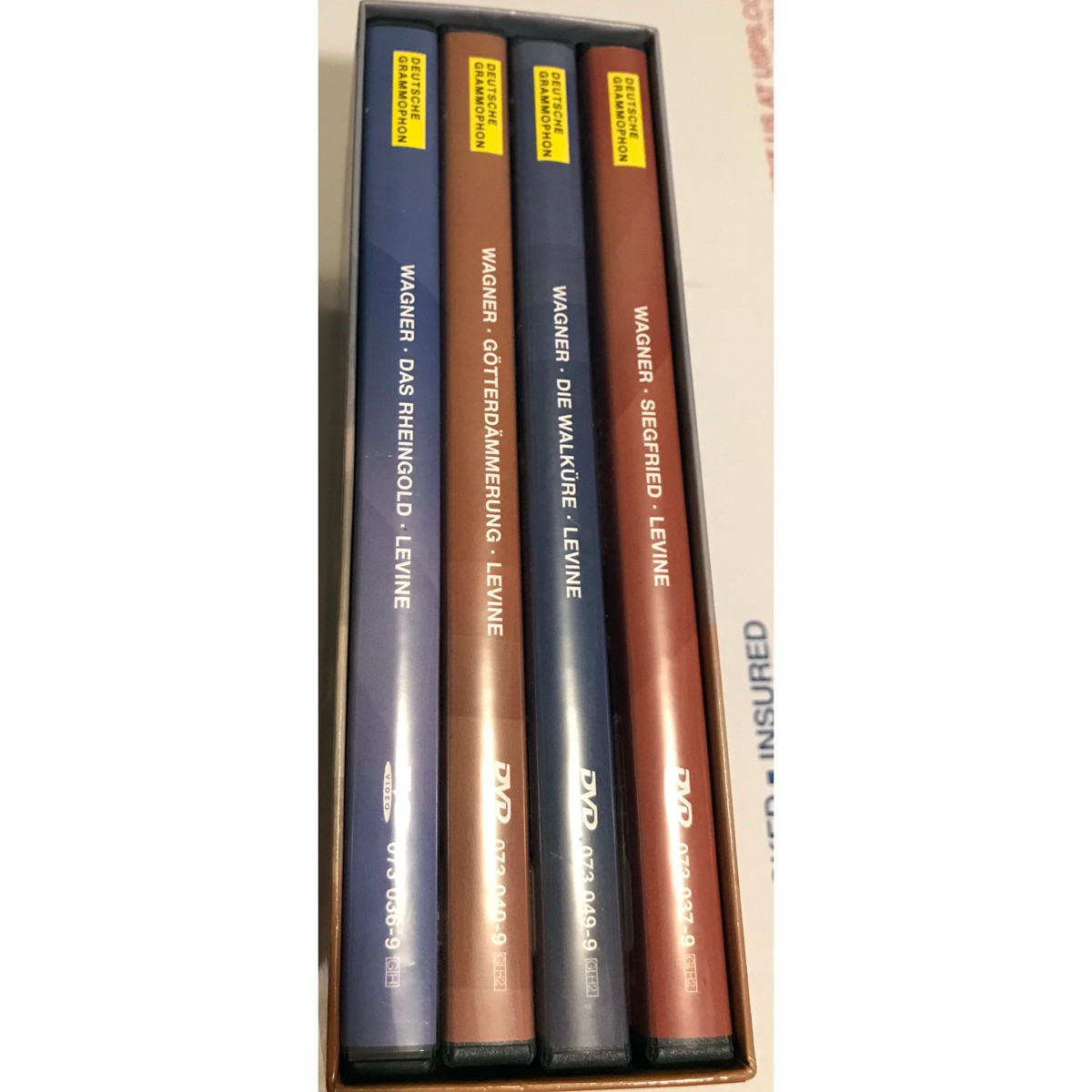 Orig 7 DVD set – Der Ring Des Nibelungen – Richard Wagner James Levine EXCELLENT