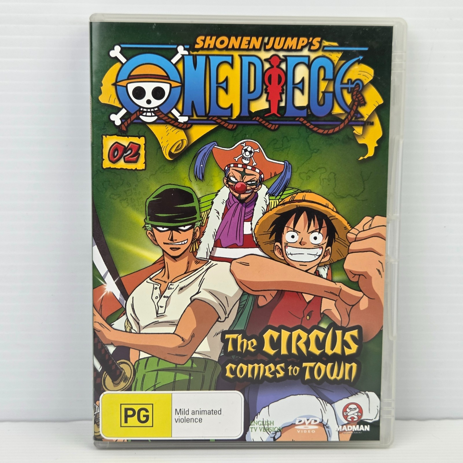 One Piece Circus Comes to Town Volume 2 | DVD Toei Animation Fantasy Anime Reg 4