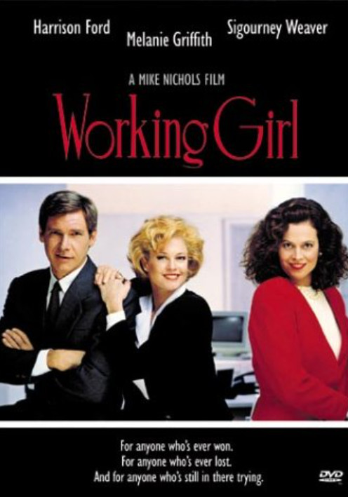 Working Girl DVD 1988 Melanie Griffith Harrison Ford Sigourney Weaver Comedy New