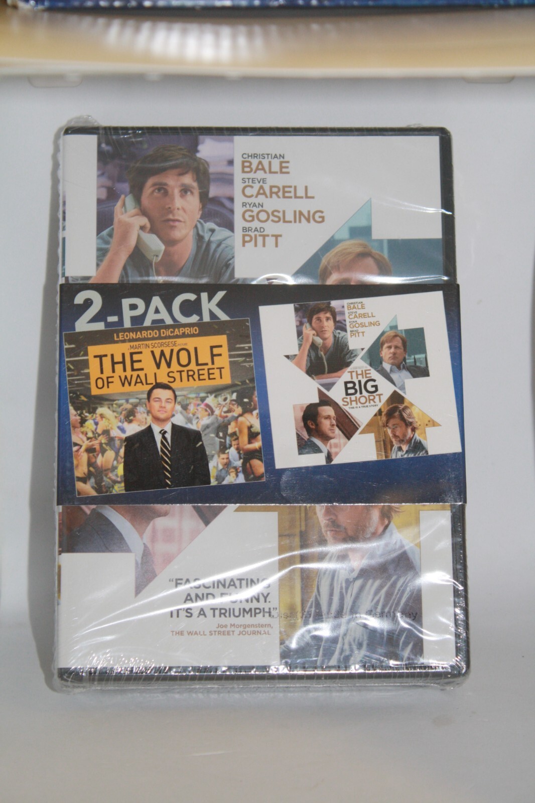 The Wolf of Wall Street + The Big Short 2-Pack (DVD) Brand New !