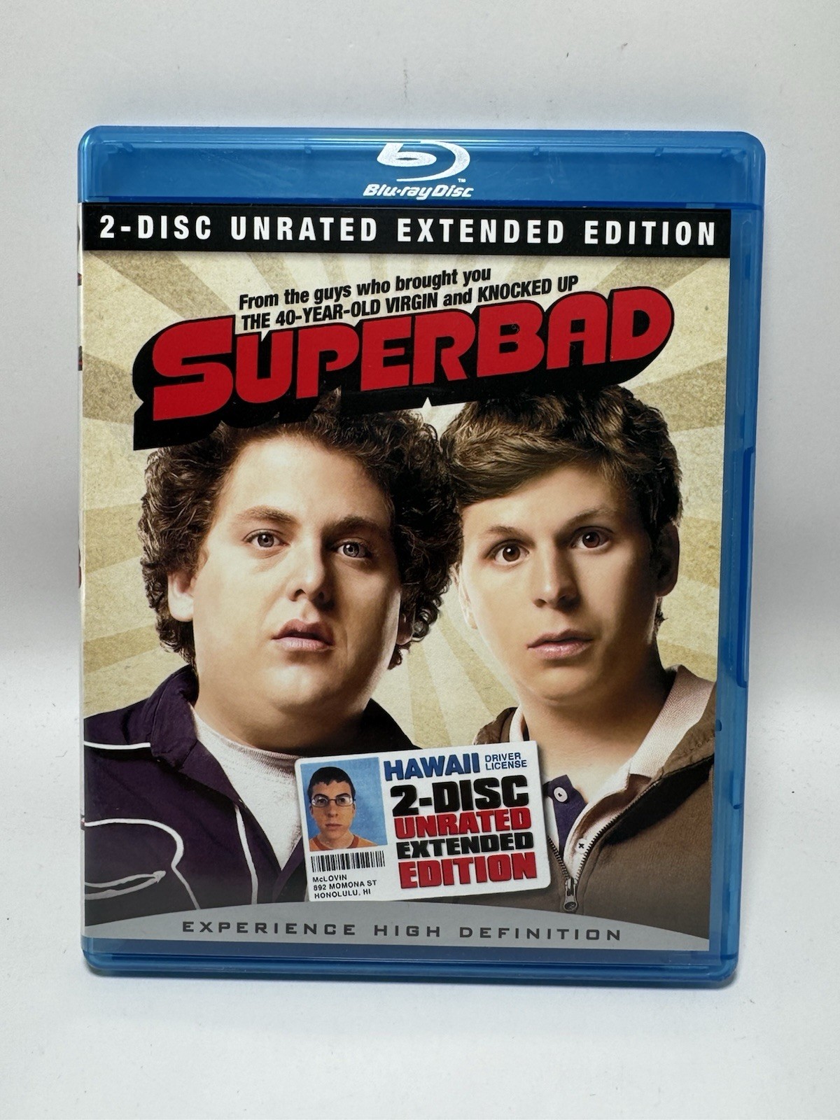 Superbad (Blu-ray, 2007) 2 Disc Edition