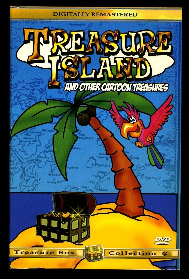 Treasure Island DVD Digitally Remastered Treasure Box Collection 90min