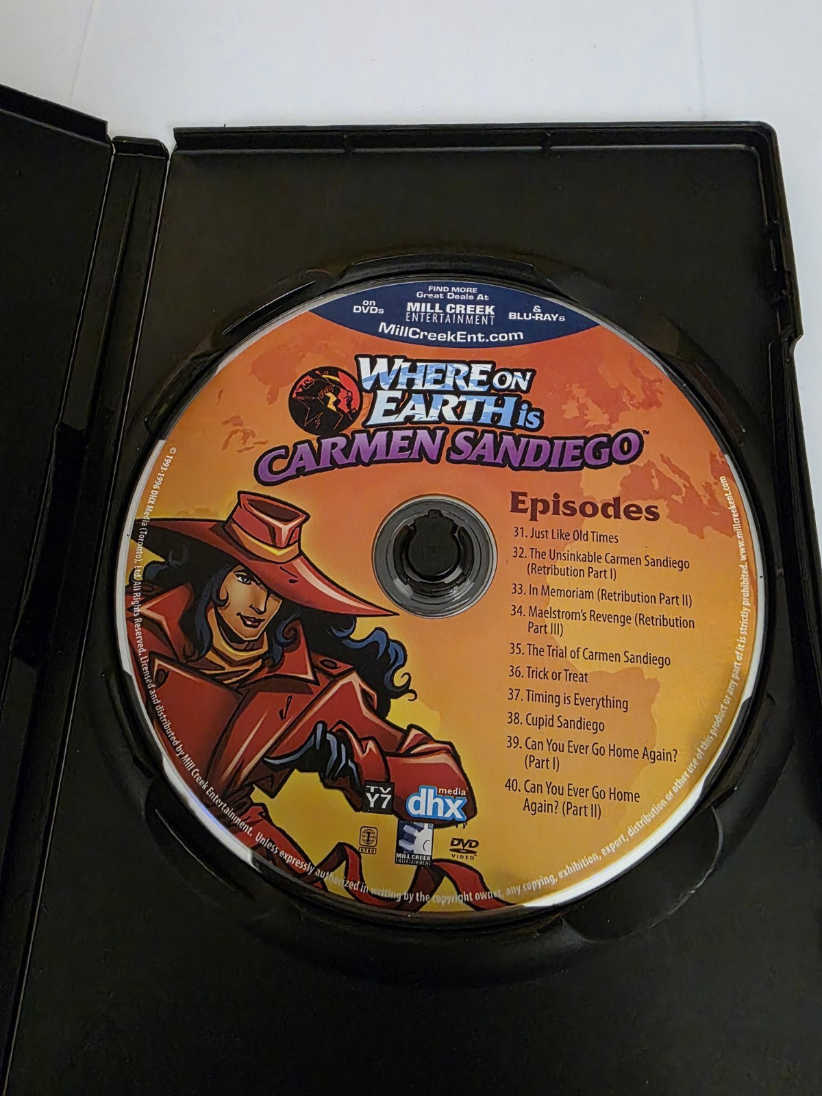 Where on Earth Is Carmen Sandiego? The Complete Series (DVD, 4 Disc Set, 2017)