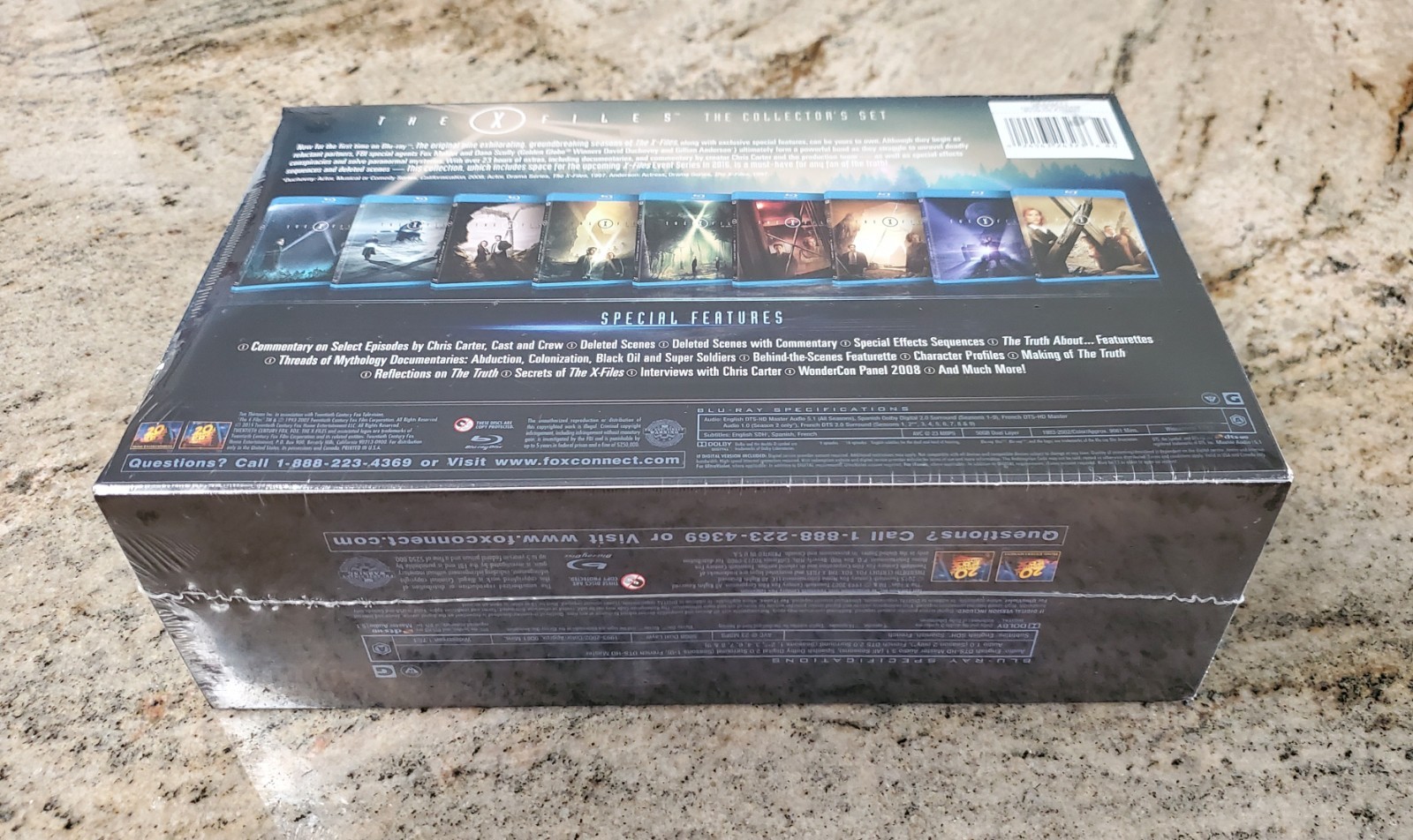 THE X-FILES COLLECTOR’S BOX SET BLURAY COMPLETE FOX SCI-FI TV SERIES RARE NEW 👽
