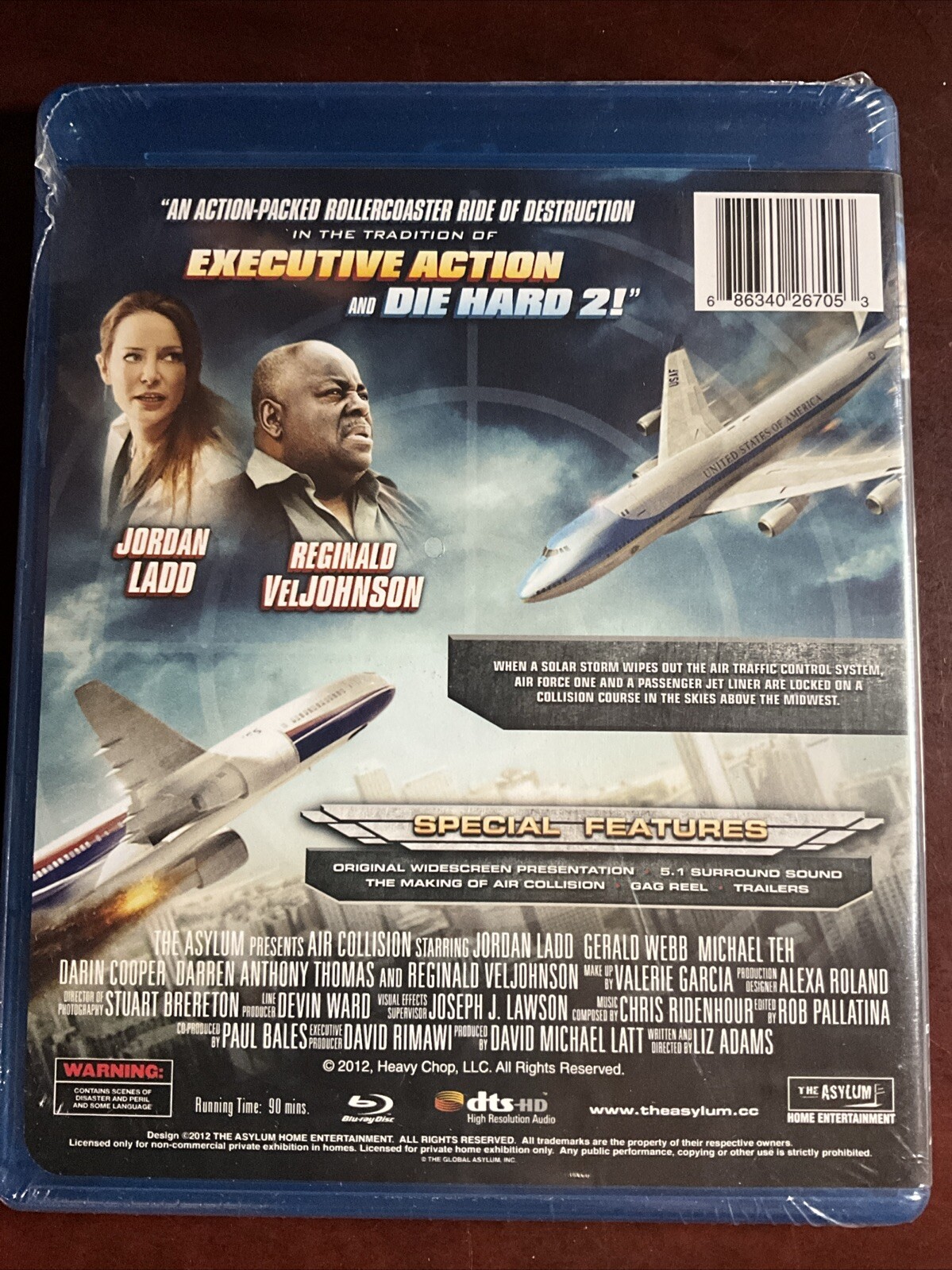 Air Collision (Blu-ray, 2011) Jordan Ladd – Gerald Webb